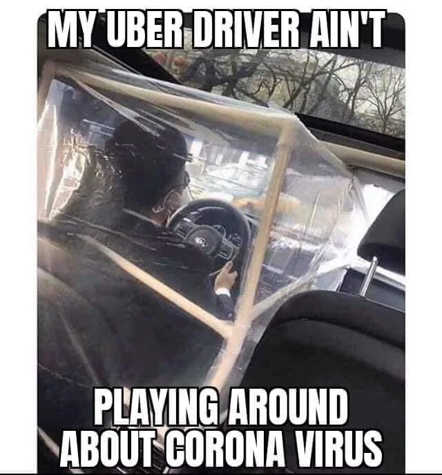 Delivering Amazon Flex Packages During the Pandemic_Uber Driver Meme1.JPG
