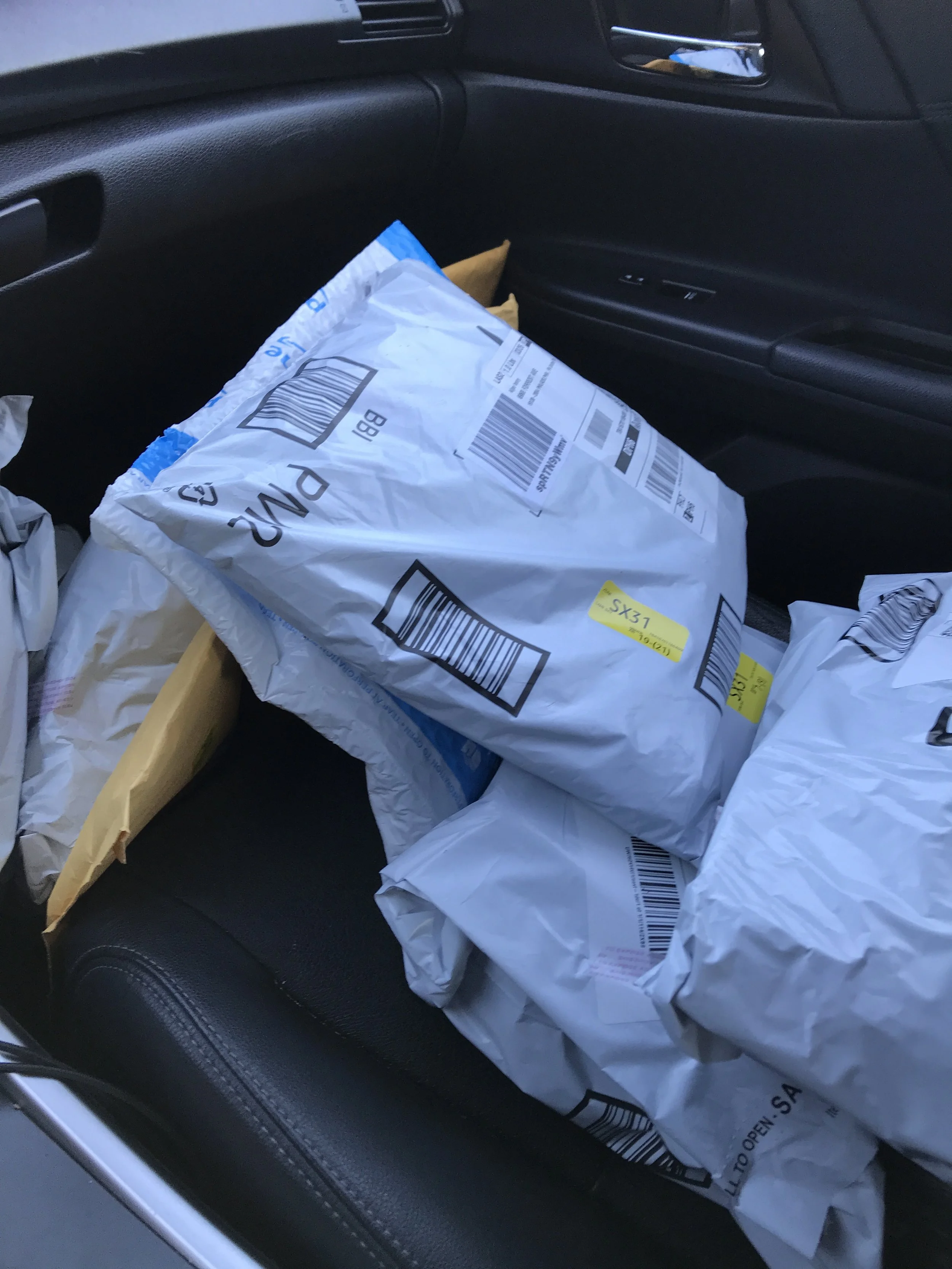 Delivering Amazon Flex Packages During the Pandemic_Amazon Packages1.JPG
