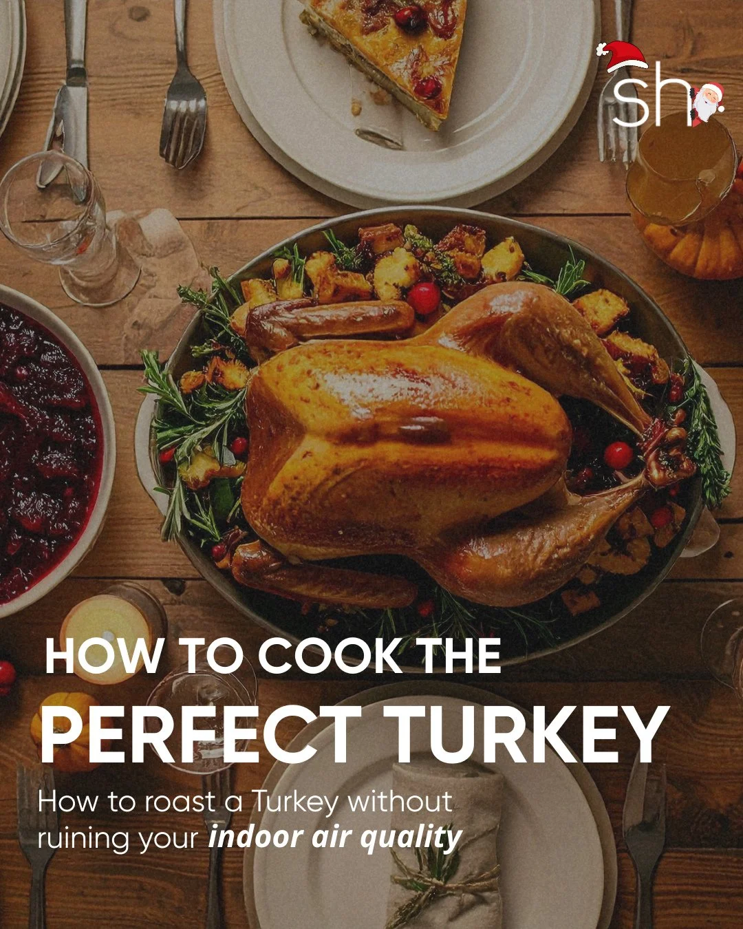 Don't let the turkey ruin your air!⁠
⁠
It&rsquo;s that time of year again, and between the prep, the guest list, and the chaos of the holidays, the last thing anyone is thinking about is indoor air quality. We&rsquo;re all just trying to get the bird