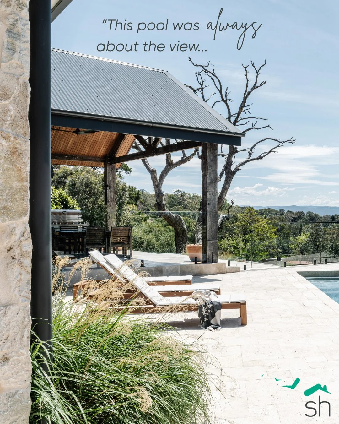 There are some projects that stay with you long after the last tile is laid and the water is cleared. This is one of them.⁠
⁠
As Scott Wynd of @tlc_pools says, &ldquo;This pool was always about the view.&rdquo; ⁠
⁠
We deliberately chose the challengi