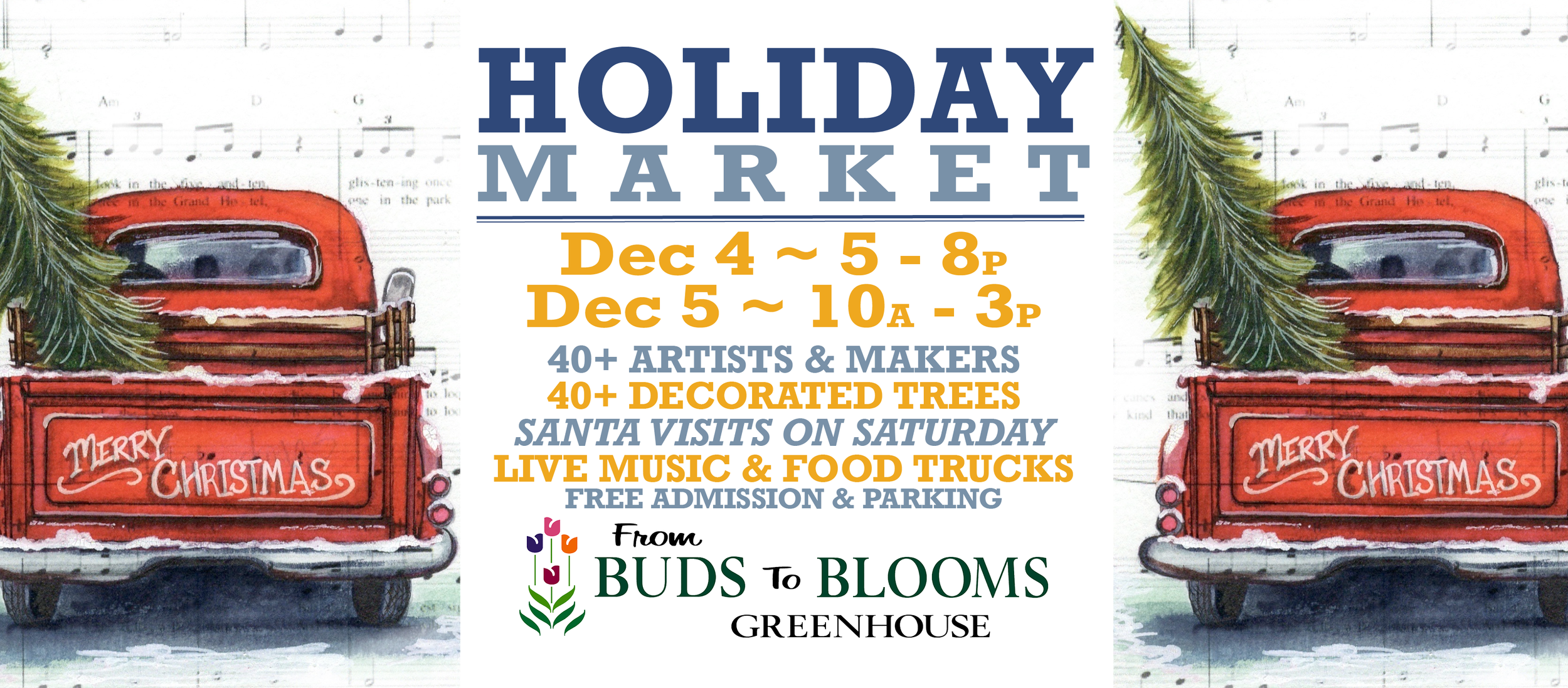 Holiday Market at From Buds to Blooms 2026