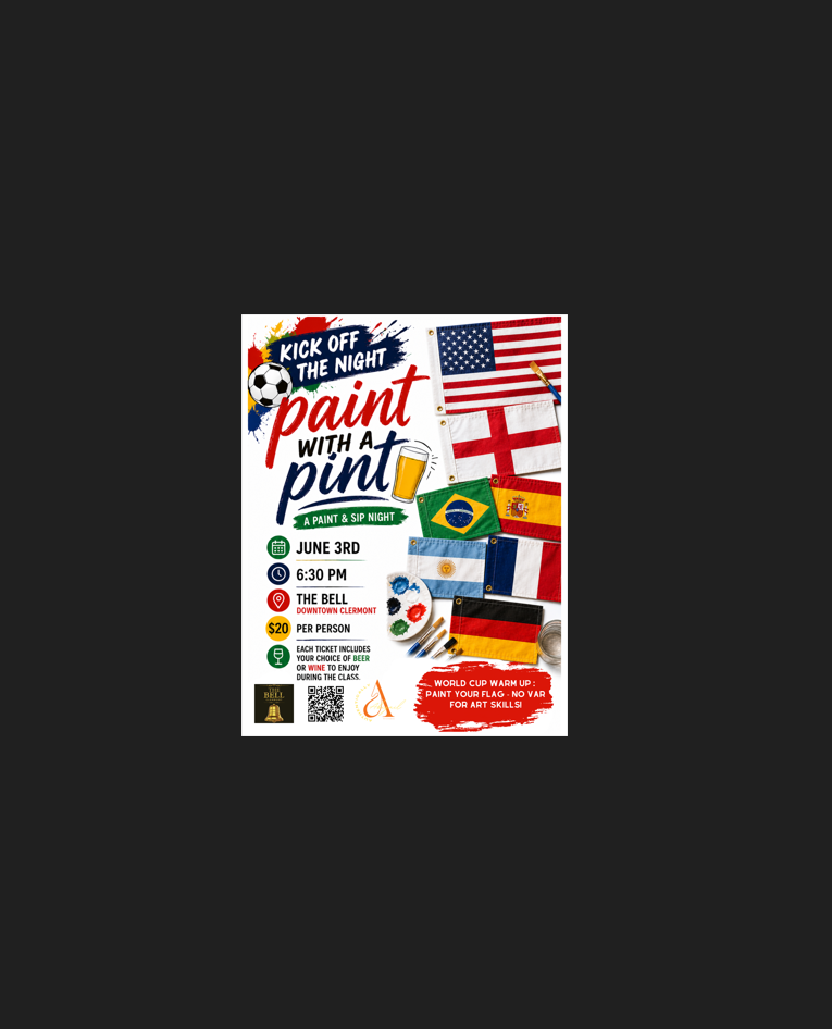 Paint with a pint - World Cup painting