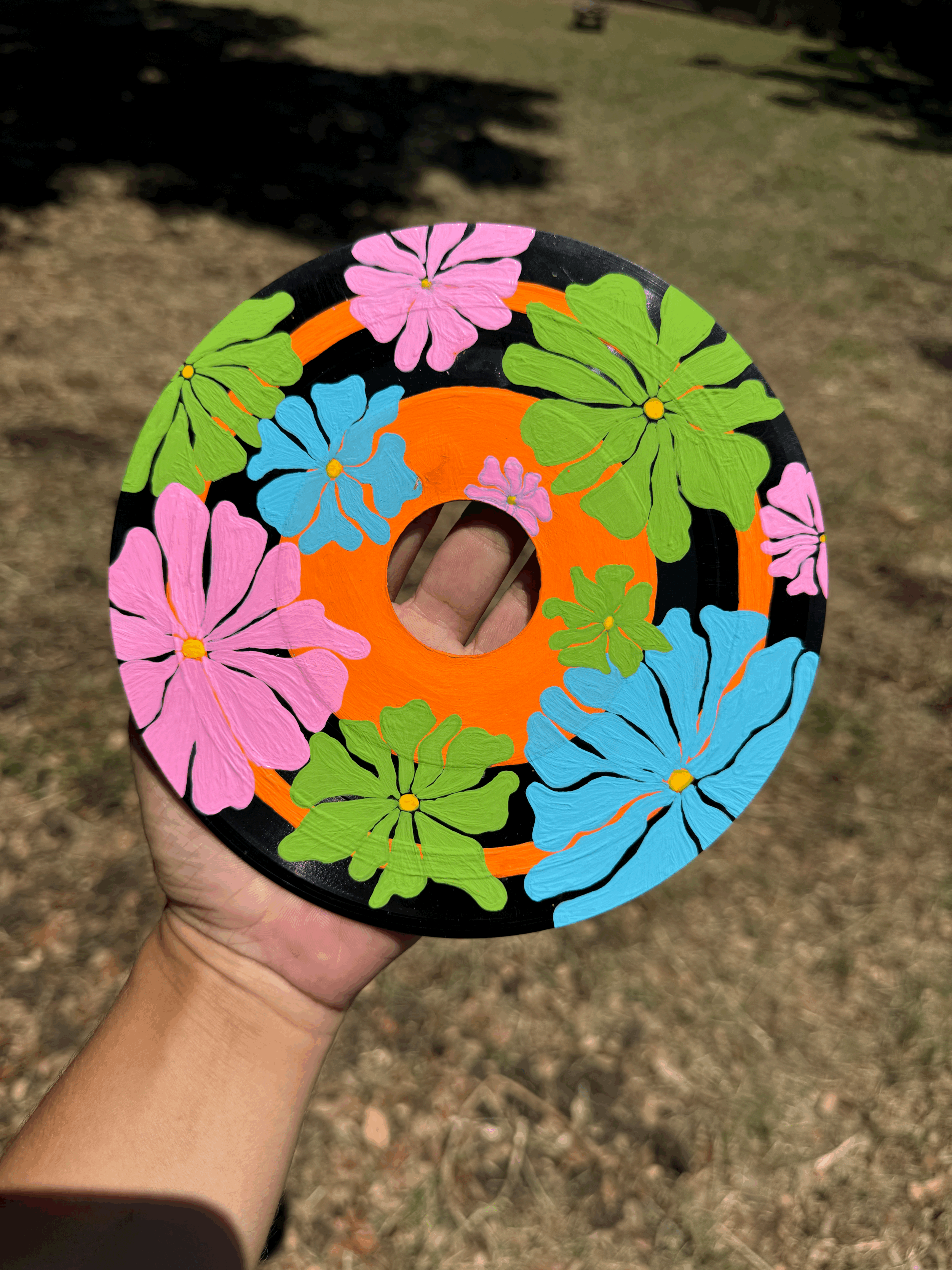 Record Painting and Bedazzling