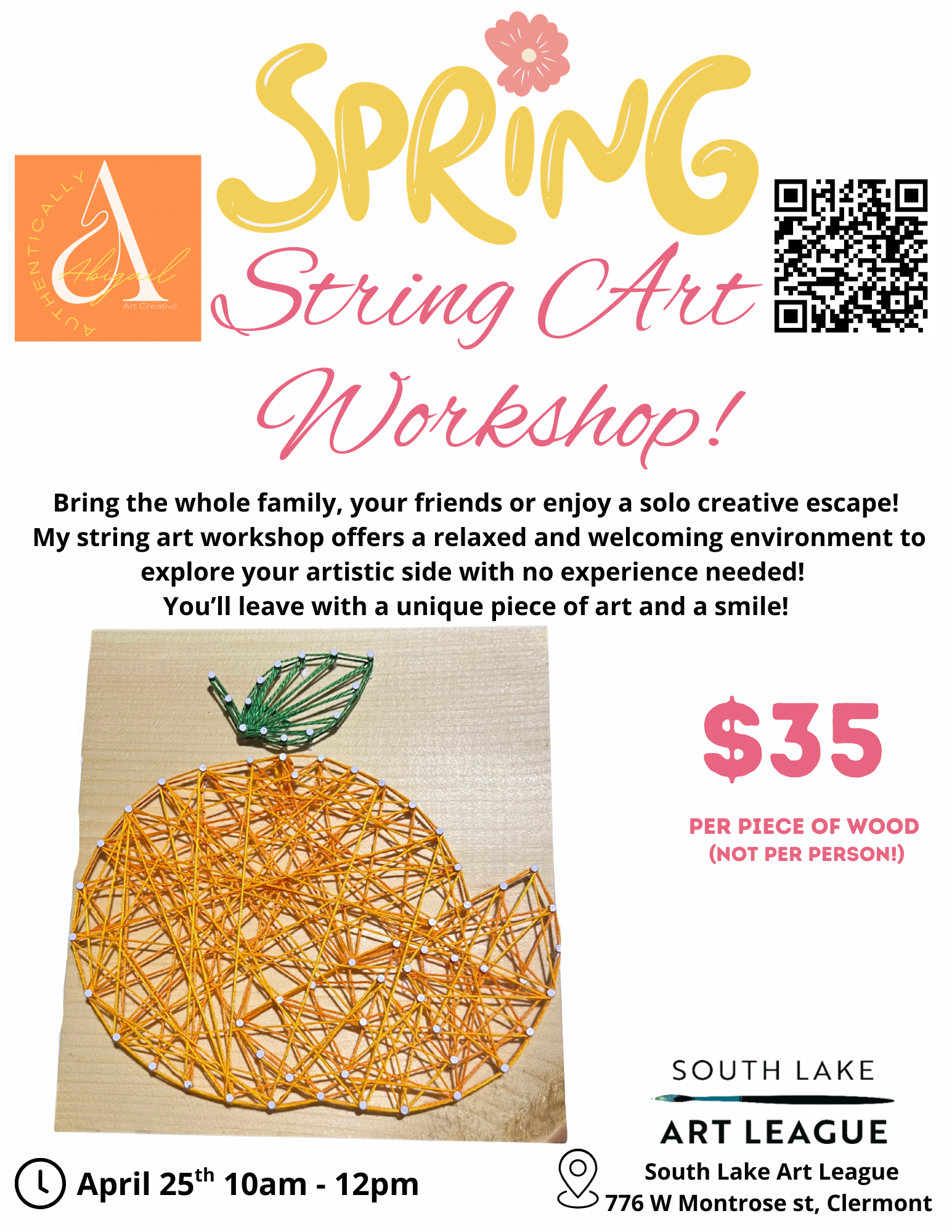 Spring String Art Workshop