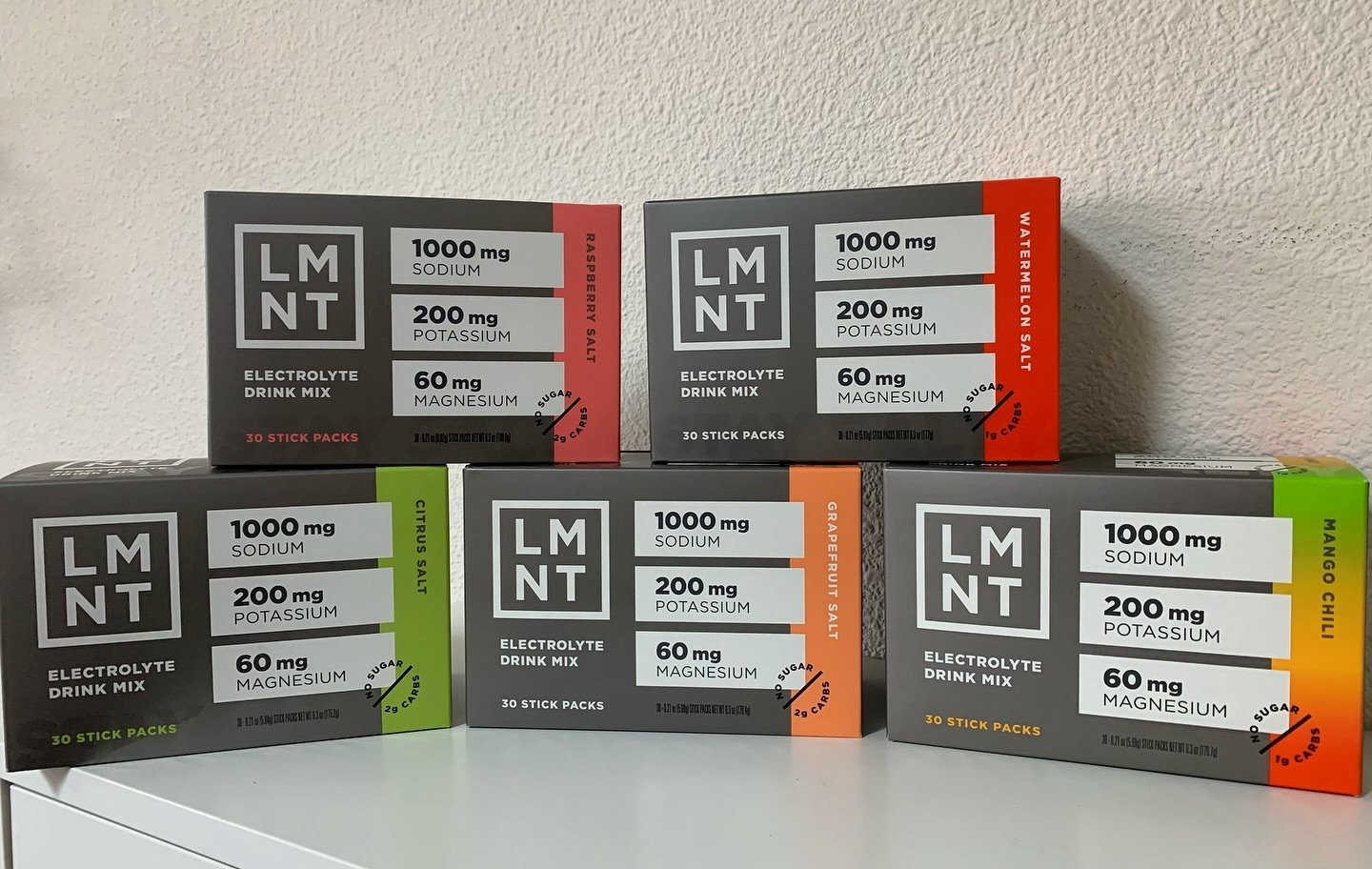 We&rsquo;ve got some new @drinklmnt flavors in stock! Get yours while supplies last 🧂 🍉🍋&zwj;🟩🥭🌶️ 💦
