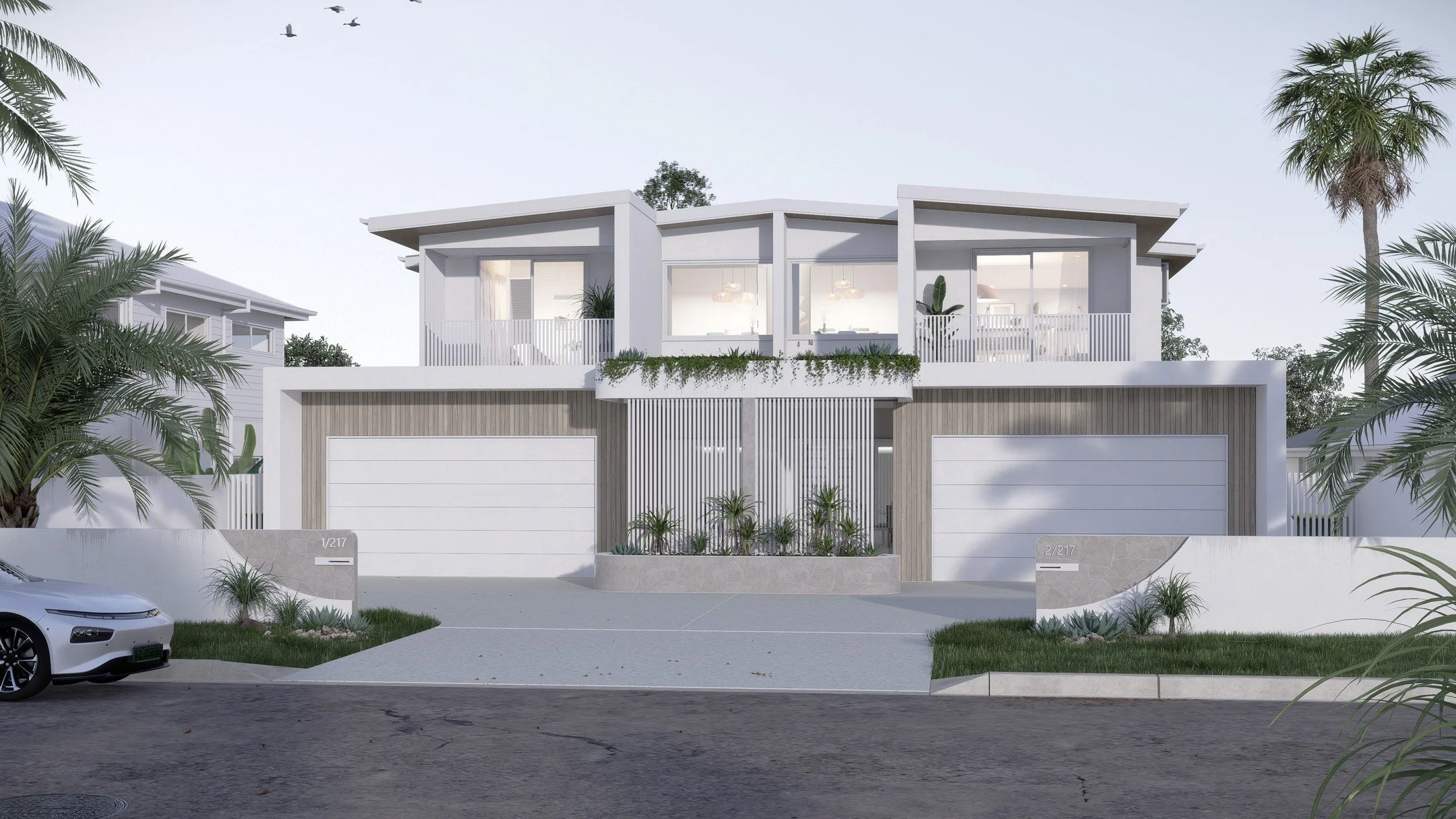 Awesome to be apart of another duplex design! 🙌 this one in Noosa is definitely a stand out