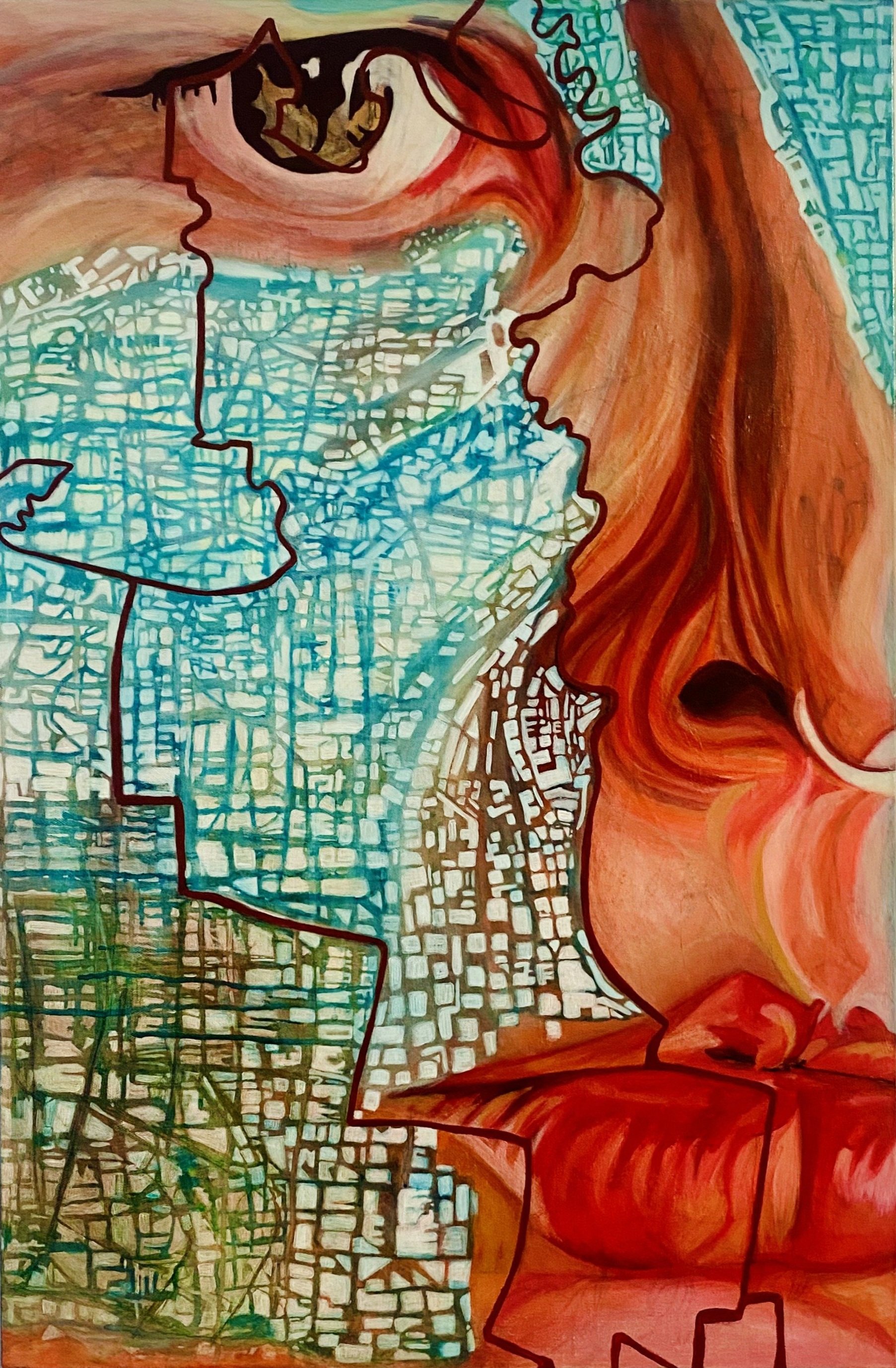IPSWICH IN ME, 2023.
60 x 91cm