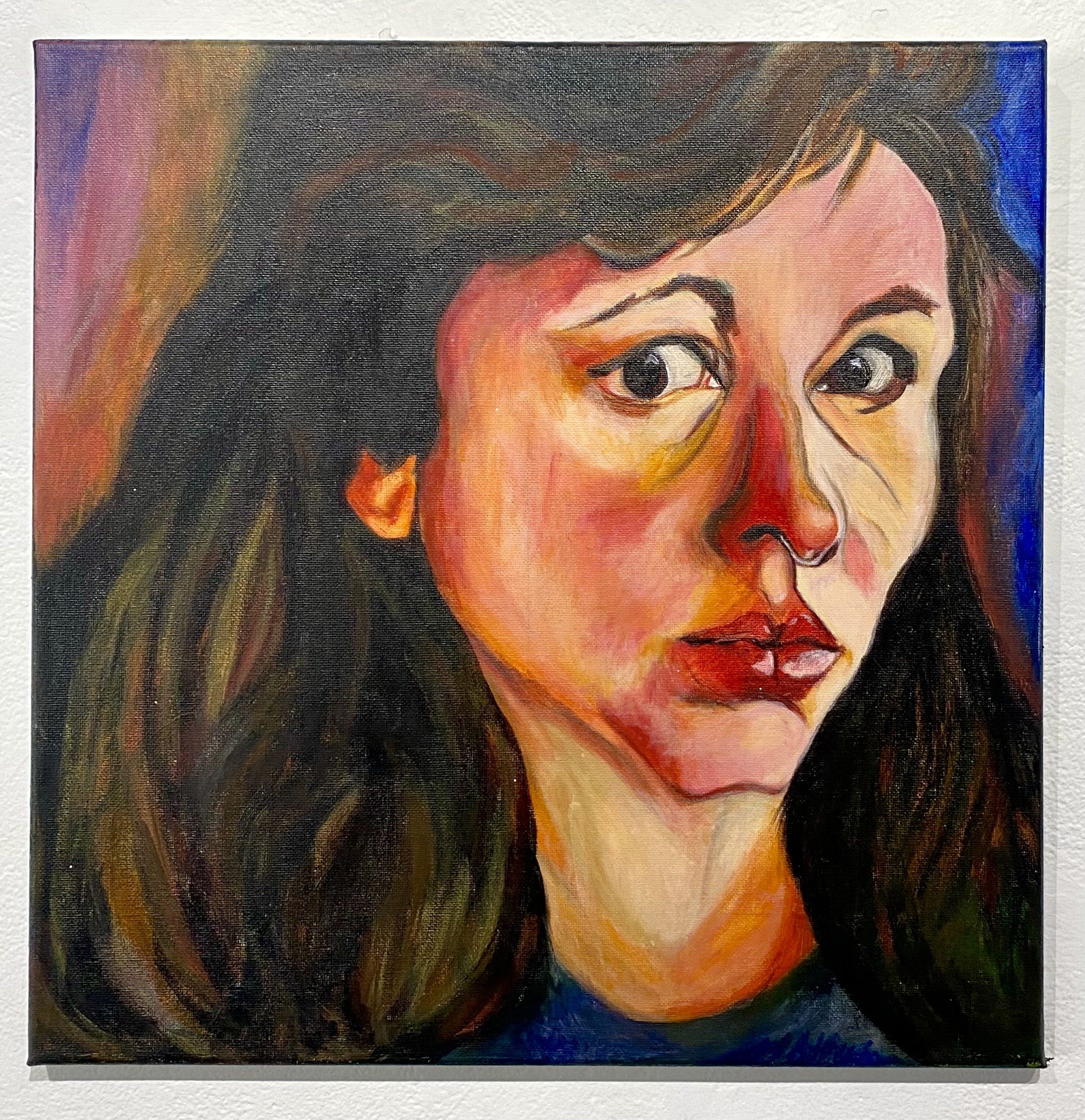Portrait abstraction and experimentation in tones.