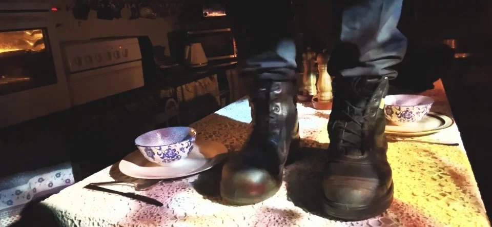 IT WON’T HAPPEN HERE
Performance and Activating Objects, 2025

How do we reconcile global suffering with personal comfort? This performance art piece delves into the intricate nature of reality, which was galvanised by the statement, "I know things a