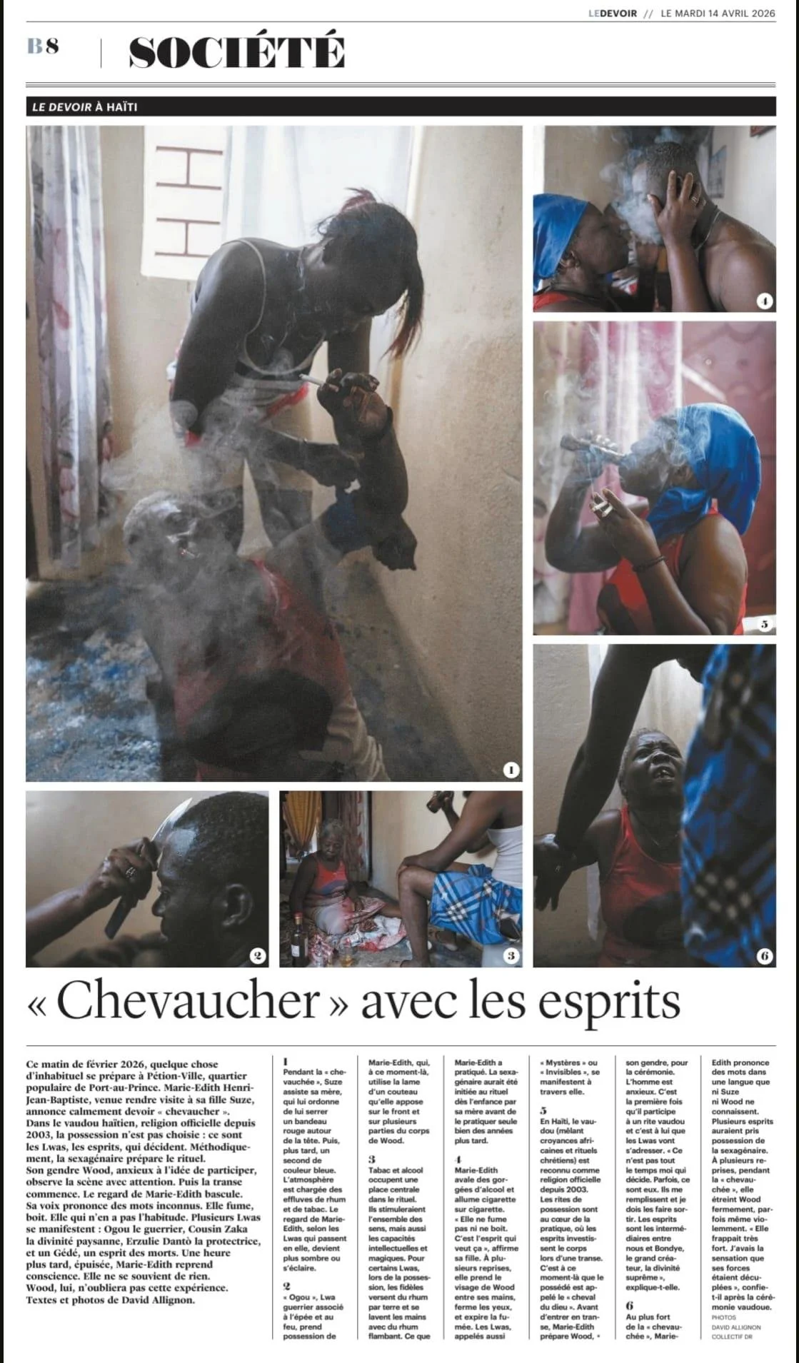 publication - david allignon - La Devoir - Avril 2026.jpg