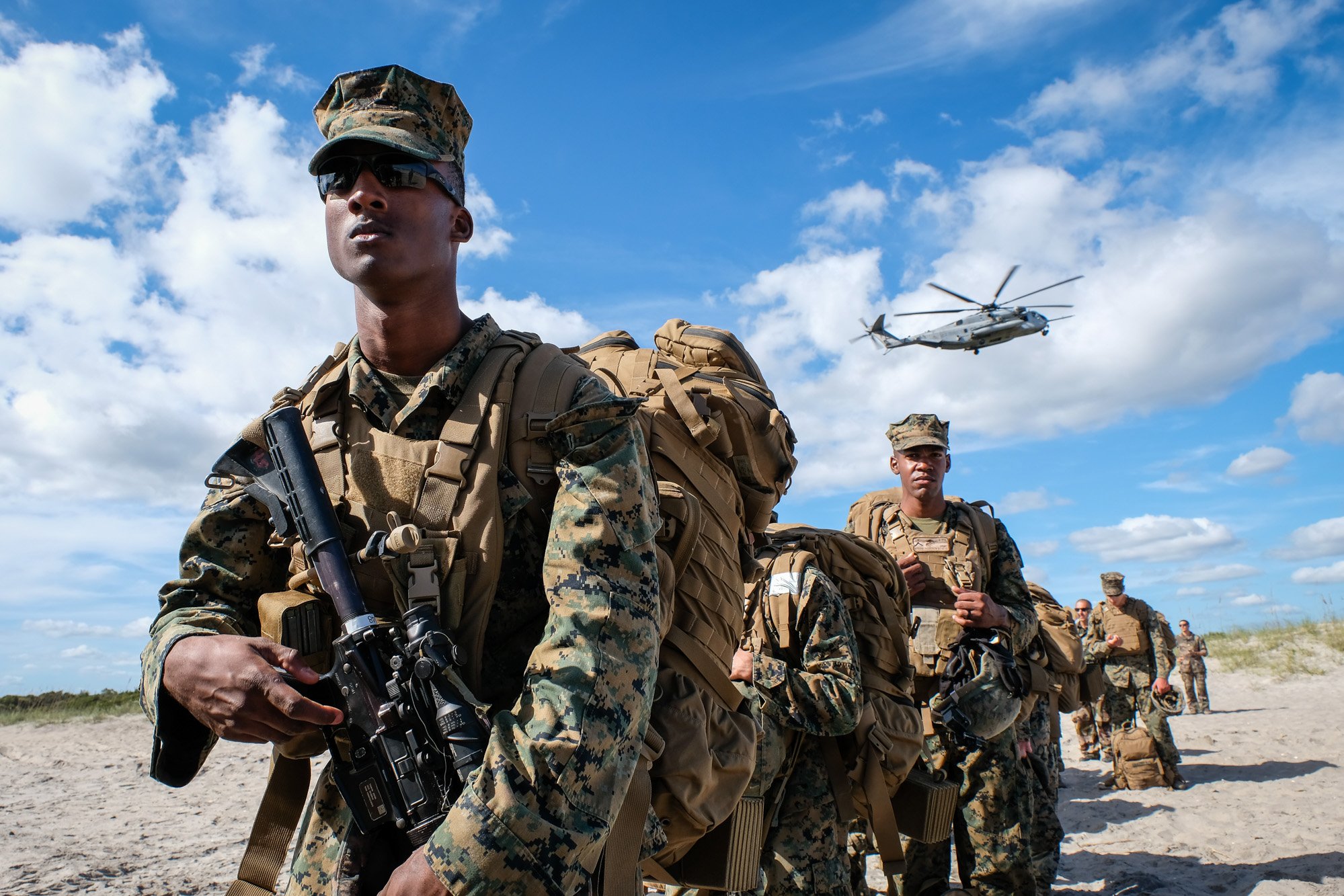 USA - defense - US Marines exercice Bold Alligator 2017 in Camp 