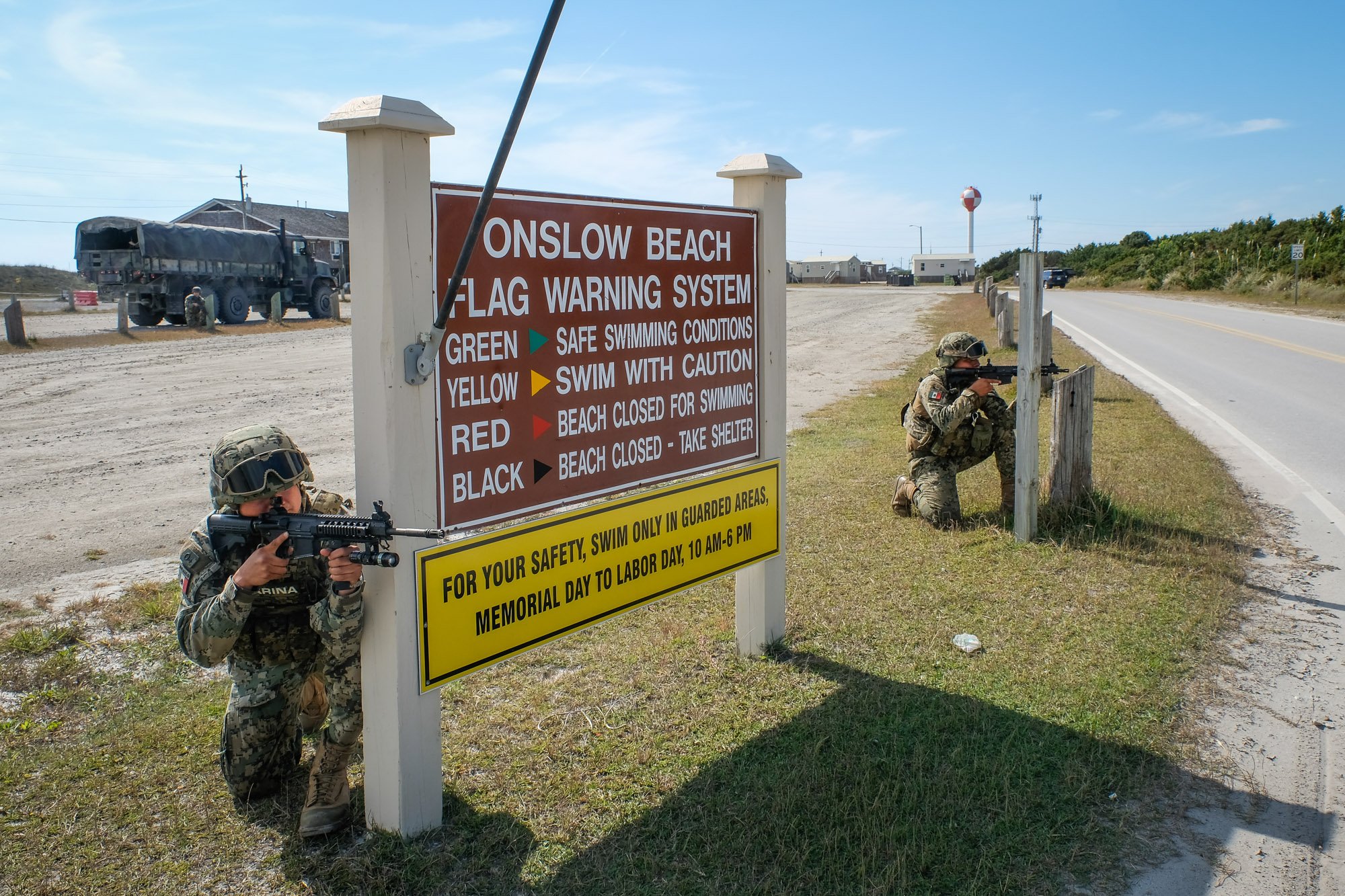 USA - defense - US Marines exercice Bold Alligator 2017 in Camp 