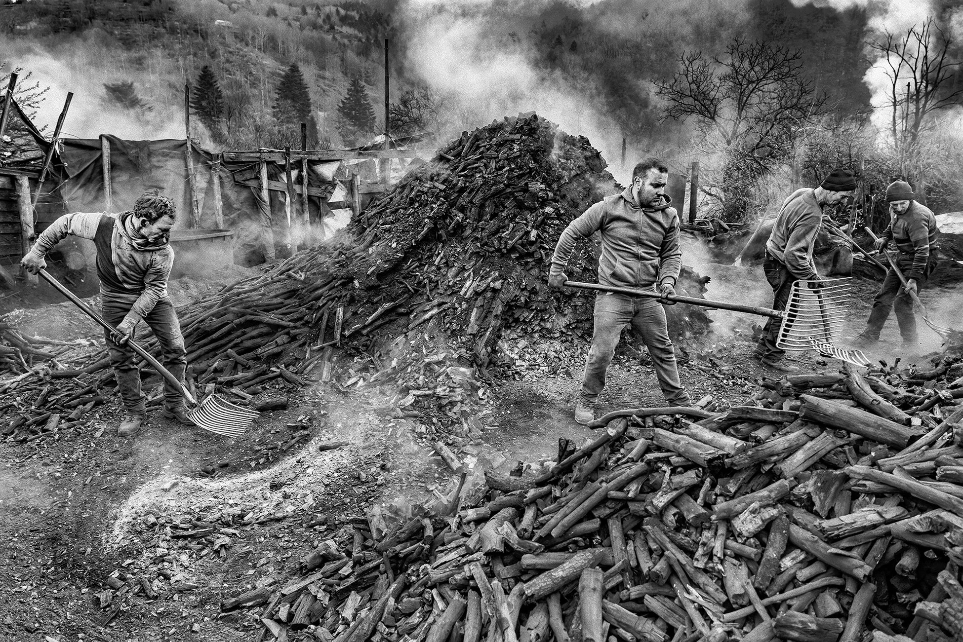 Les derniers charbonniers d’Europe