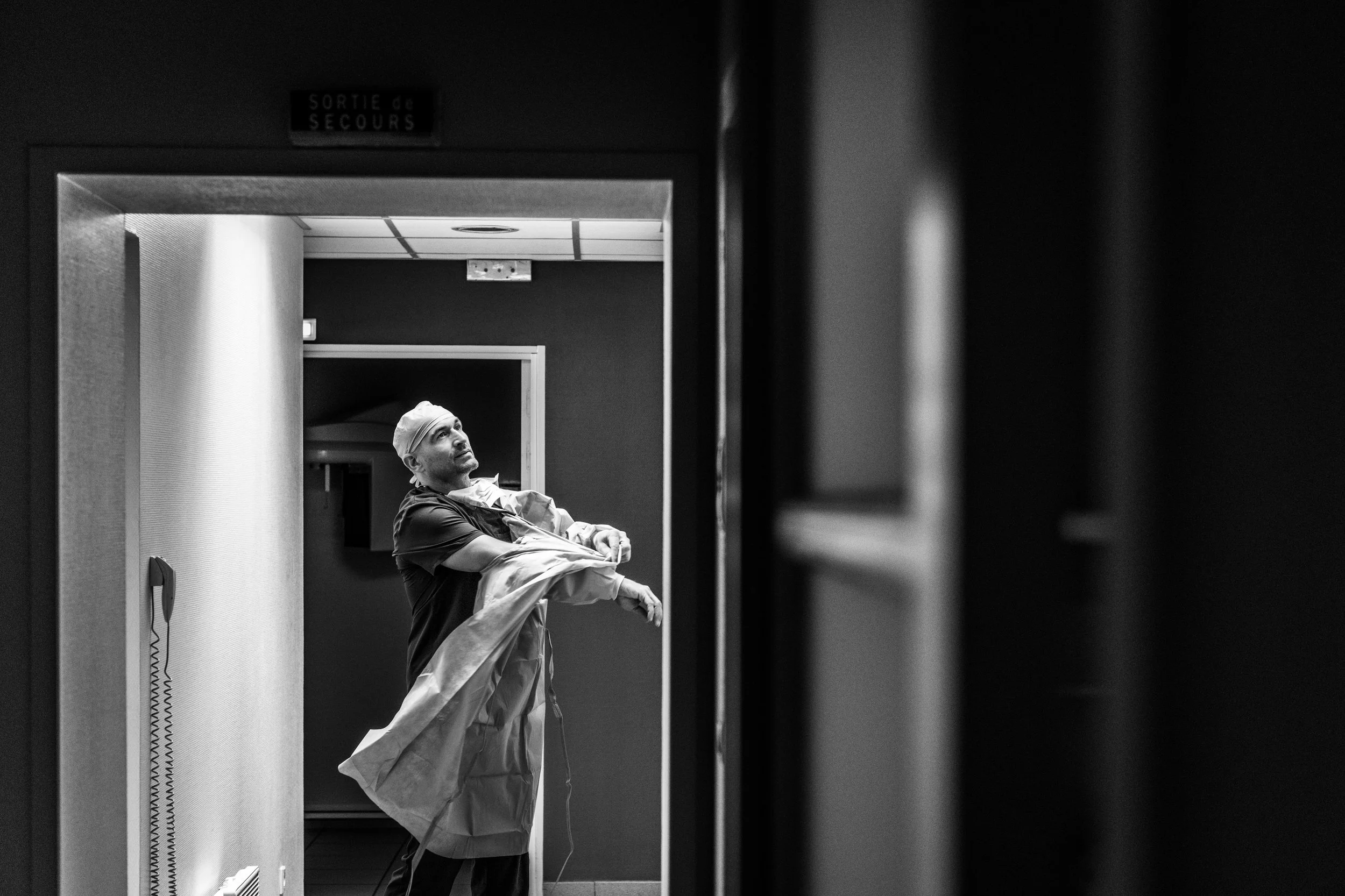 “La part Humaine” - Portfolio milieu Hospitalier - Audrey Versini 