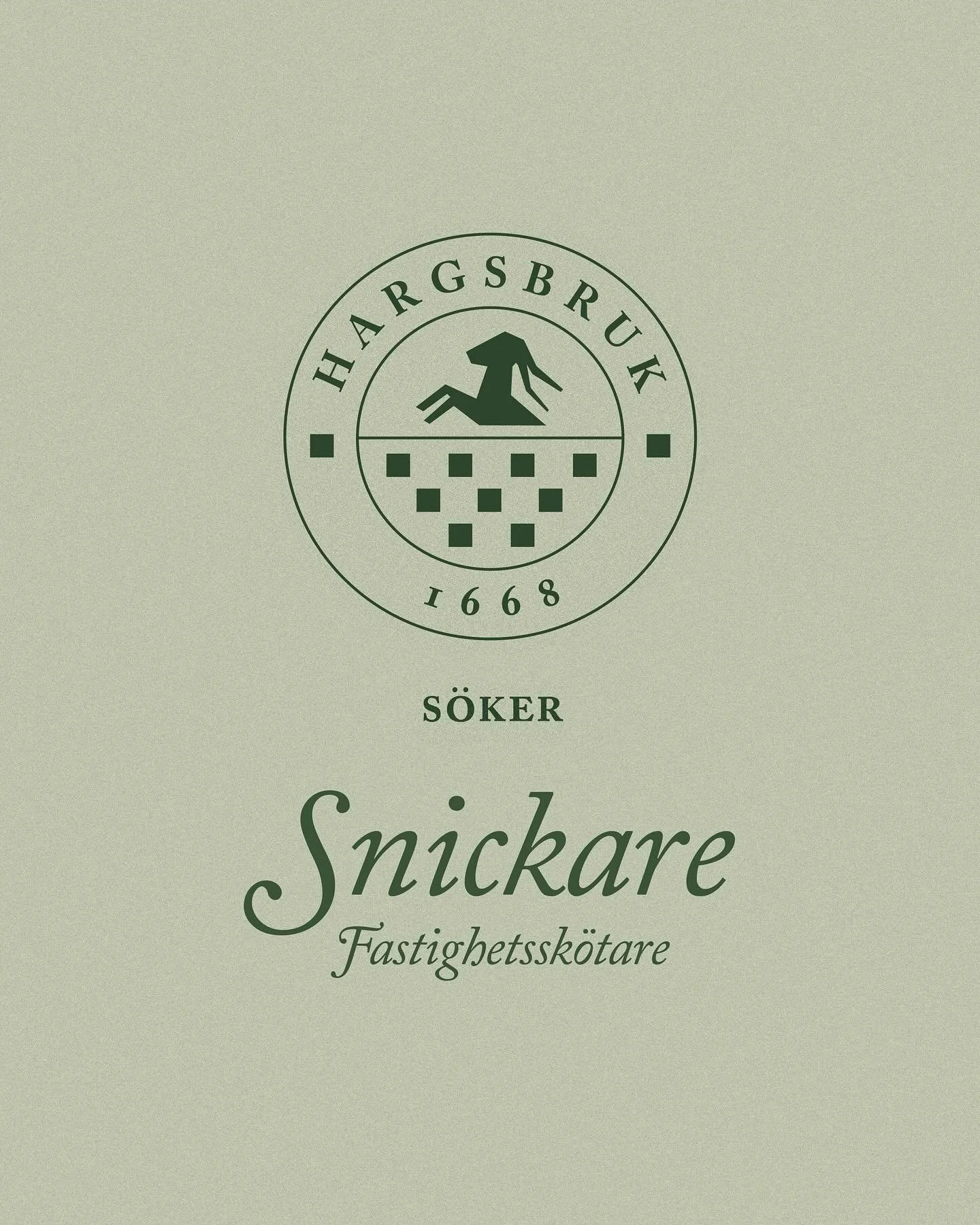 Vi s&ouml;ker erfaren snickare/fastighetssk&ouml;tare med passion f&ouml;r &auml;ldre hus till Hargs Bruk

Vi s&ouml;ker en snickare/fastighetssk&ouml;tare med intresse f&ouml;r &auml;ldre hus och milj&ouml;er. Hos oss 
v&auml;ntar ett varierande a