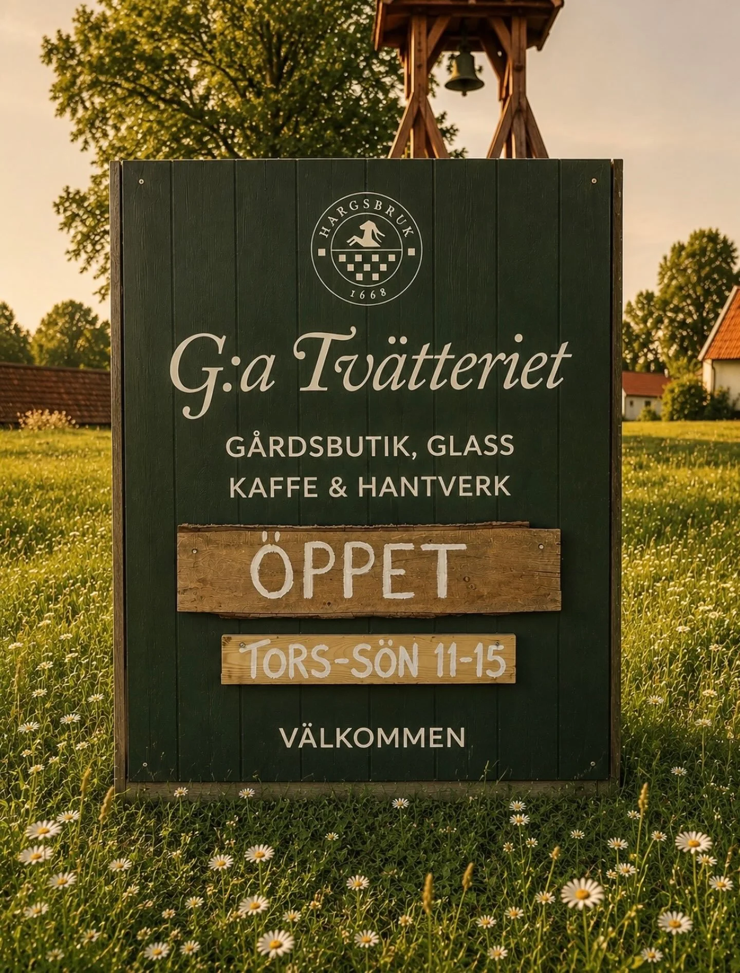 V&auml;lkomna till G:a Tv&auml;tteriet, nu har vi &ouml;ppet torsdag-s&ouml;ndag kl 11-15 fram till september. Vi har nu &auml;ven ut&ouml;kat med fantastiskt hantverk fr&aring;n lokala hantverkare - varmt v&auml;lkomna!