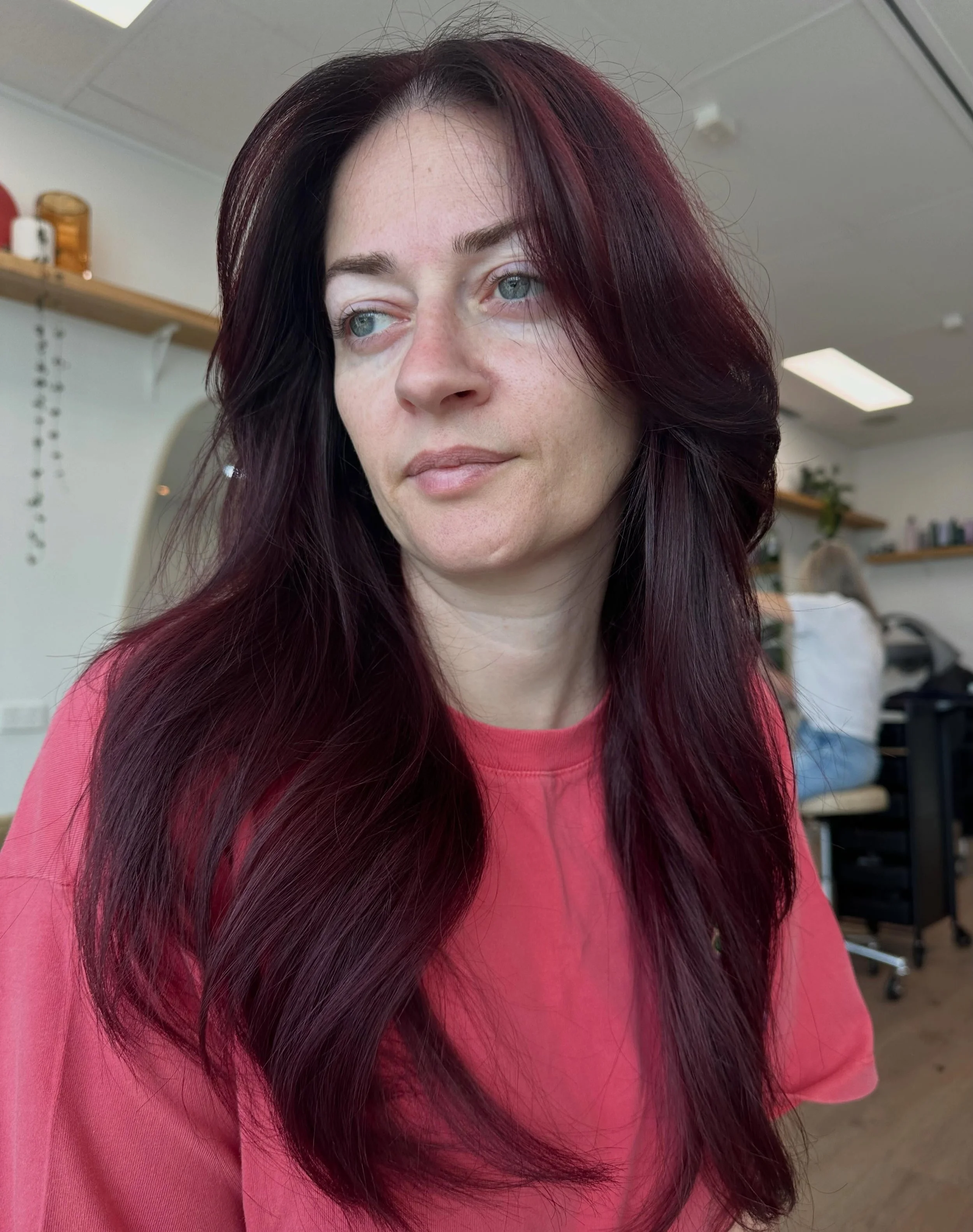 Obsessed with this colour on @val_beis ✨

Colour and cut - @elyselouise_salonalias