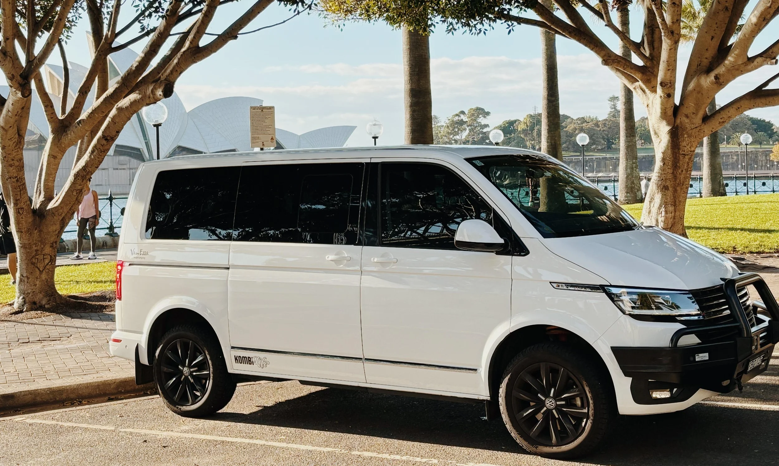 Volkswagen Multivan luxury van for private group tours Sydney and Blue Mountains