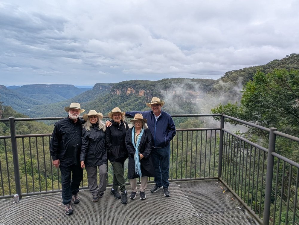 Guests on the Southern Highlands private tour