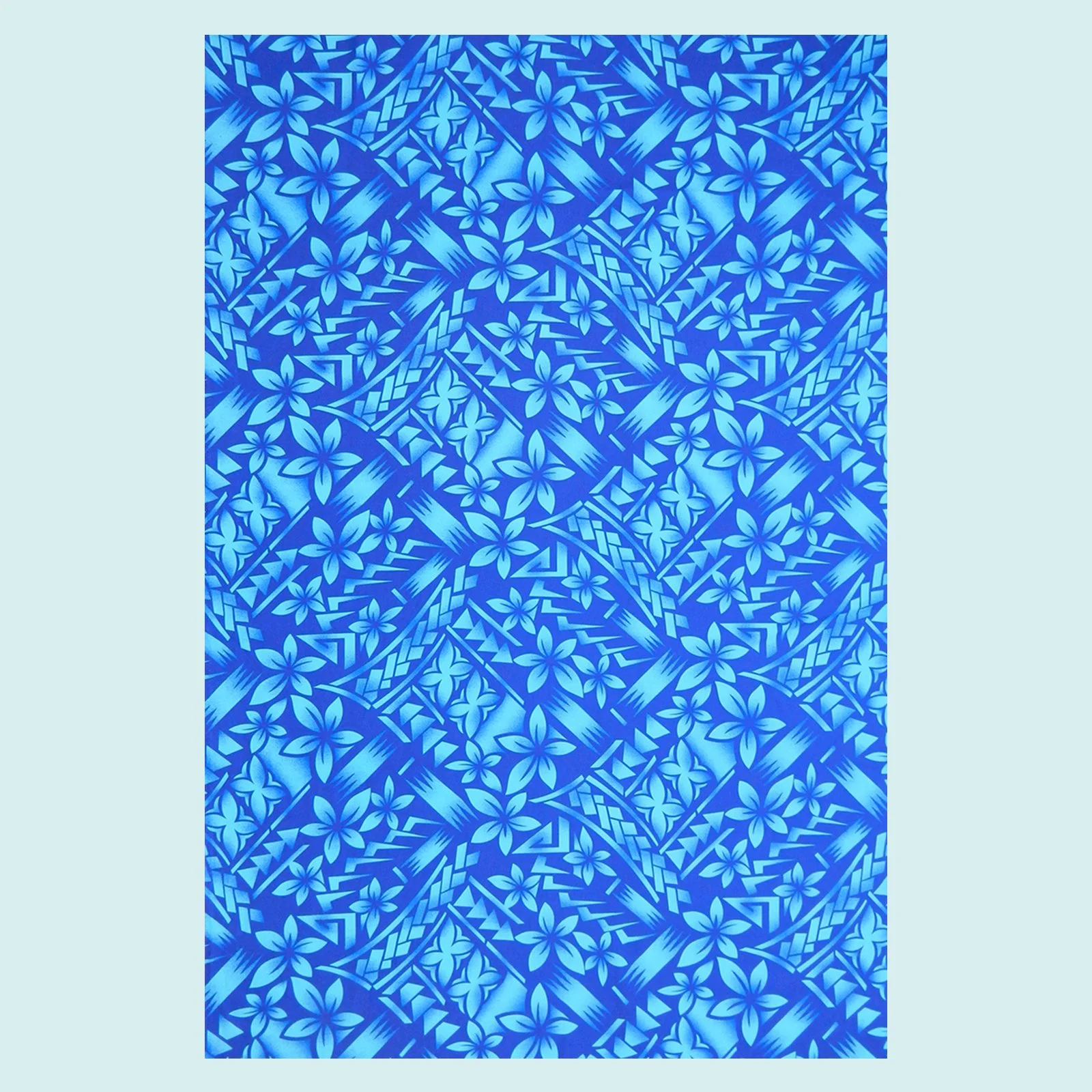 Tissu turquoise tipanié tattoo || TIC057