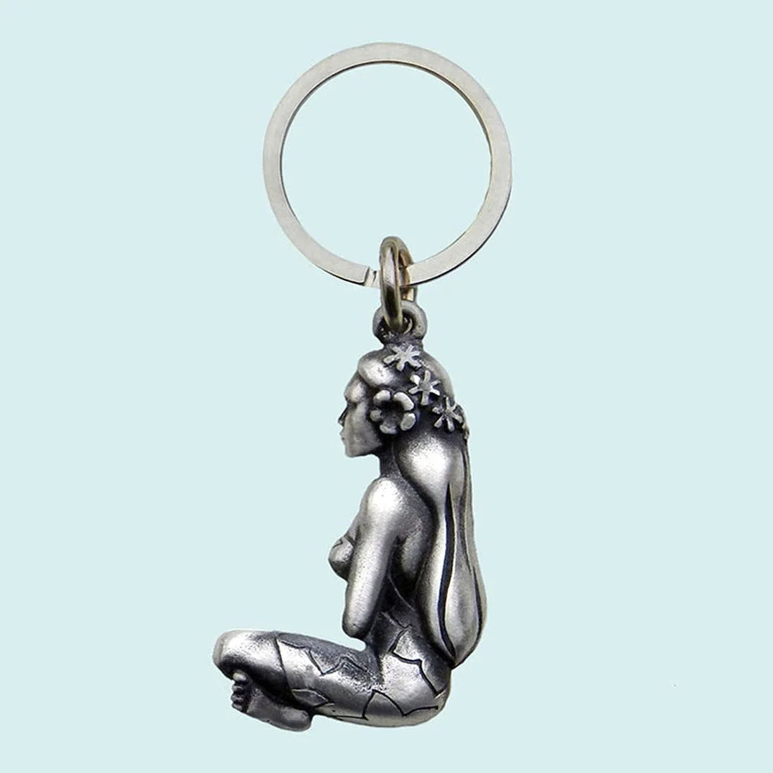 Porte clefs en bois grande tortue || CUP019 - TAHITI SHOP - Importation de produits de Tahiti