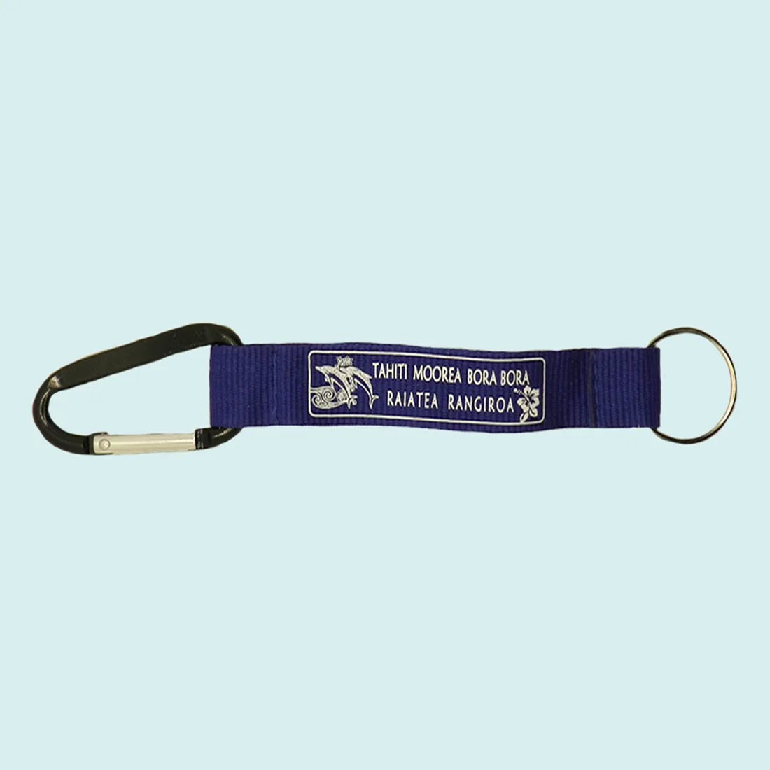 Porte clefs en étain drapeau du fenua || CPE113 - TAHITI SHOP