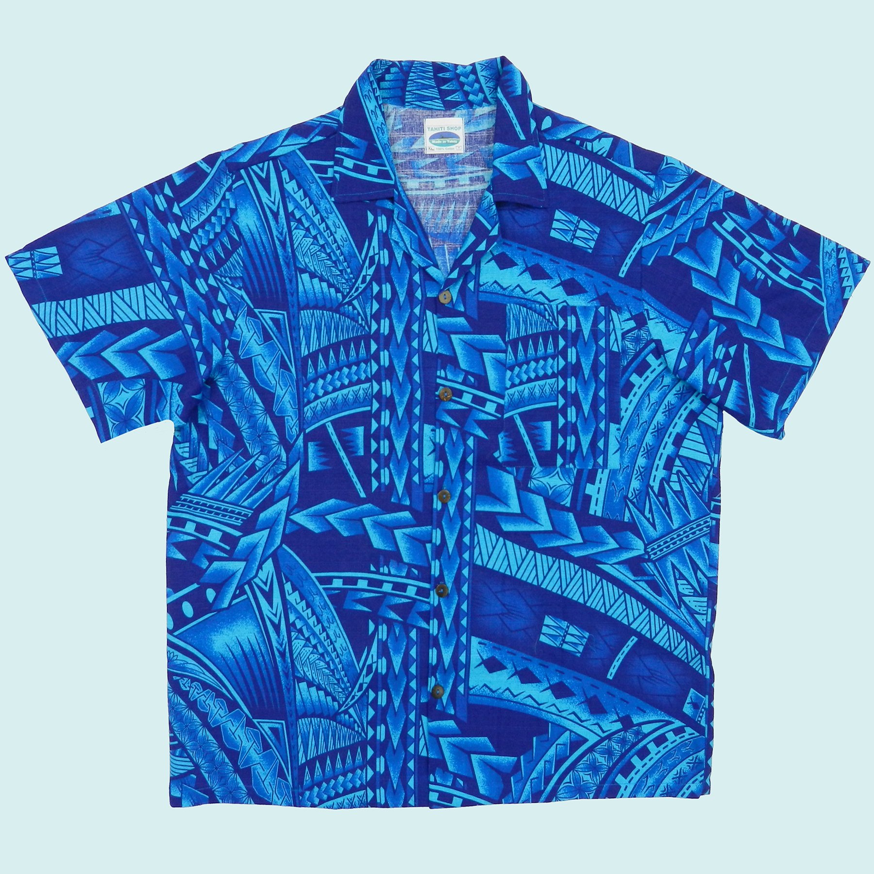 Chemise hawaïenne vintage par Tahiti Imports - Canada