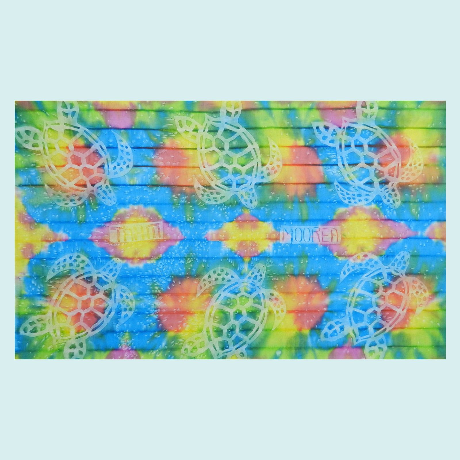Paréo multiples tortues || PVC014