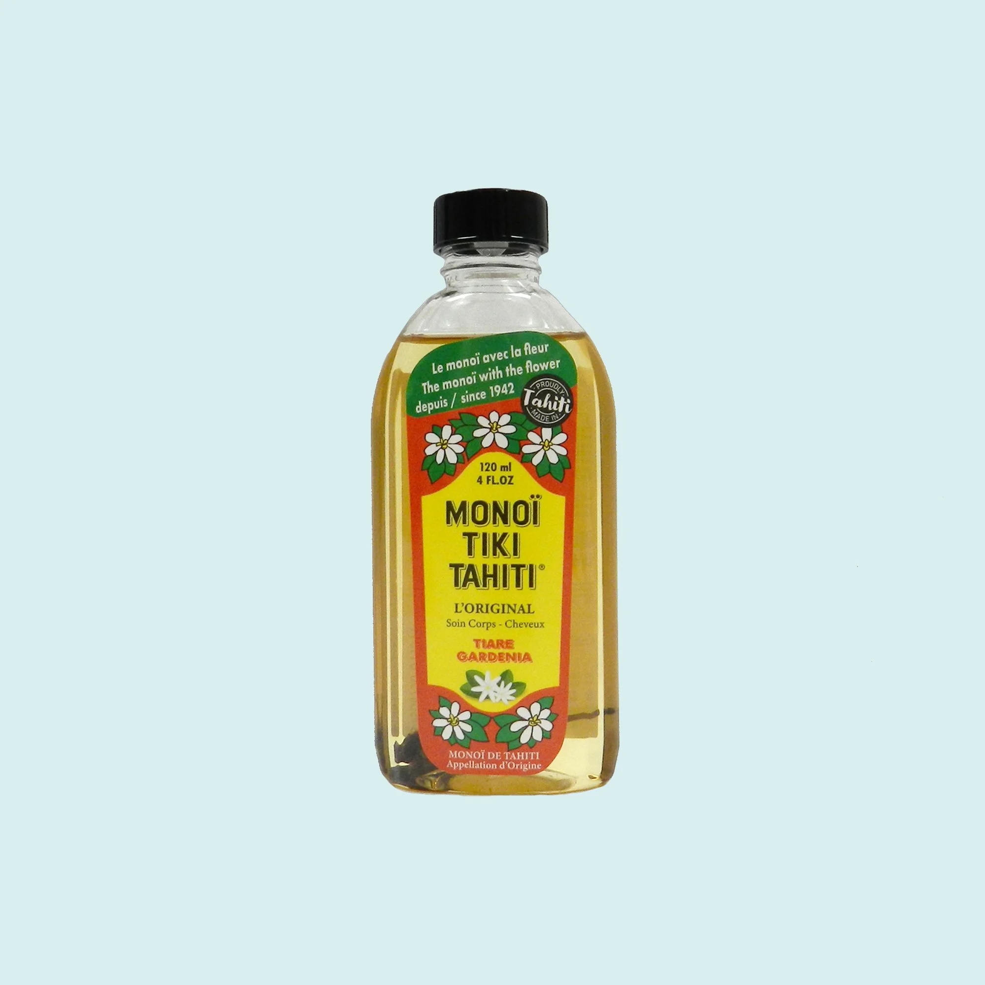 Monoï tiaré naturel 120 ml || MON001