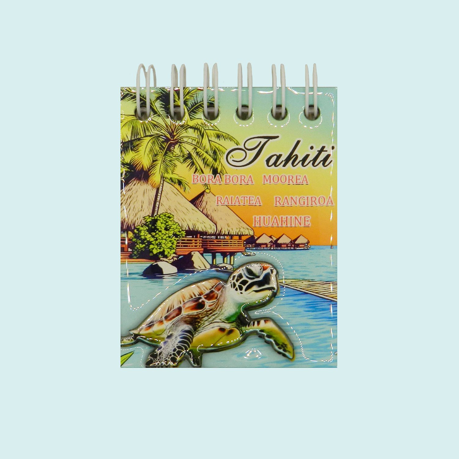 Magnette tortue et carnet || CUM077