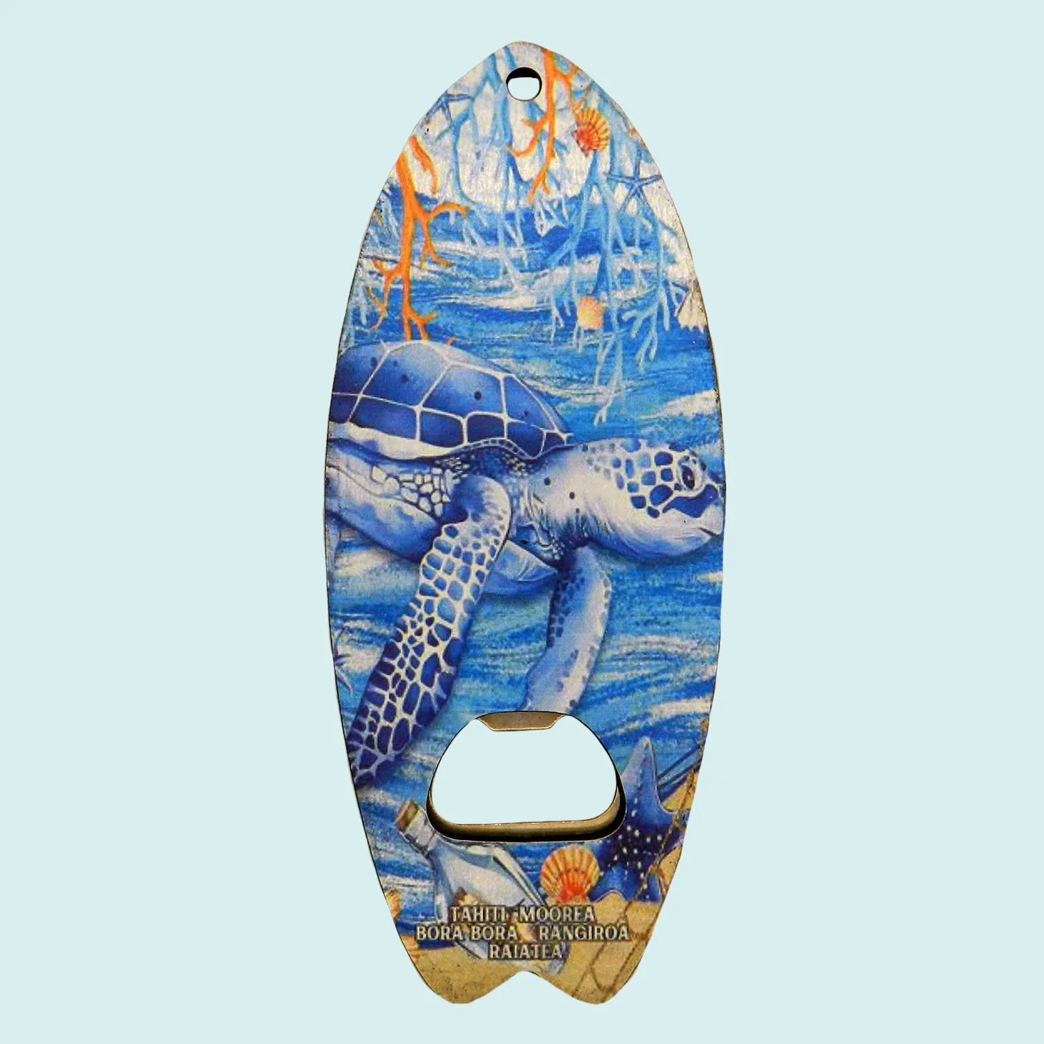 Décapsuleur aimanté surf tortue  || CUM189