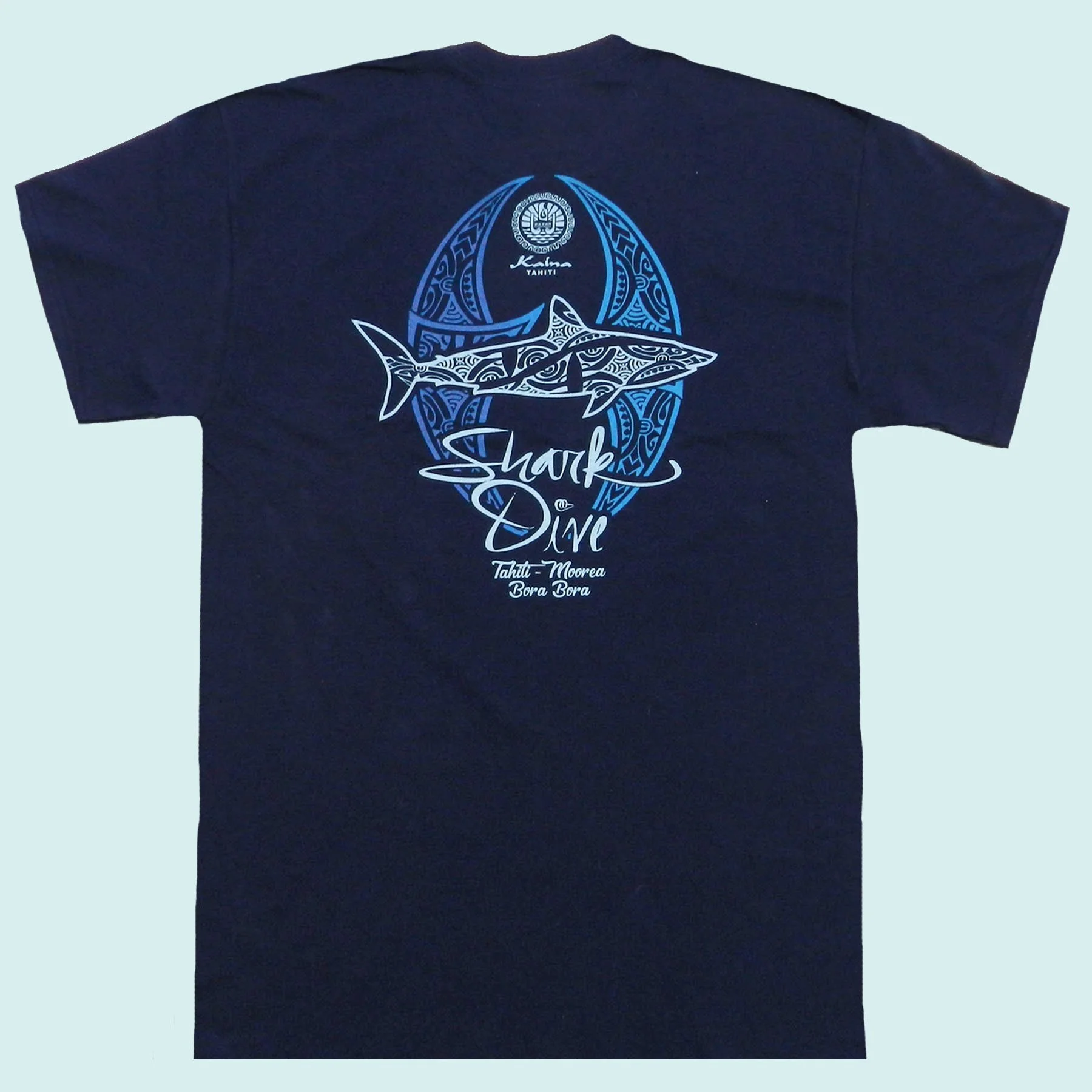 Tee shirt marine shark dive || TMC048