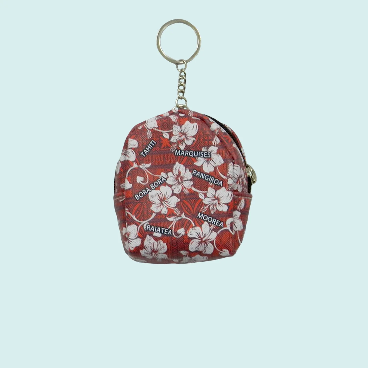 Porte-monnaie rouge sac à dos || POC040