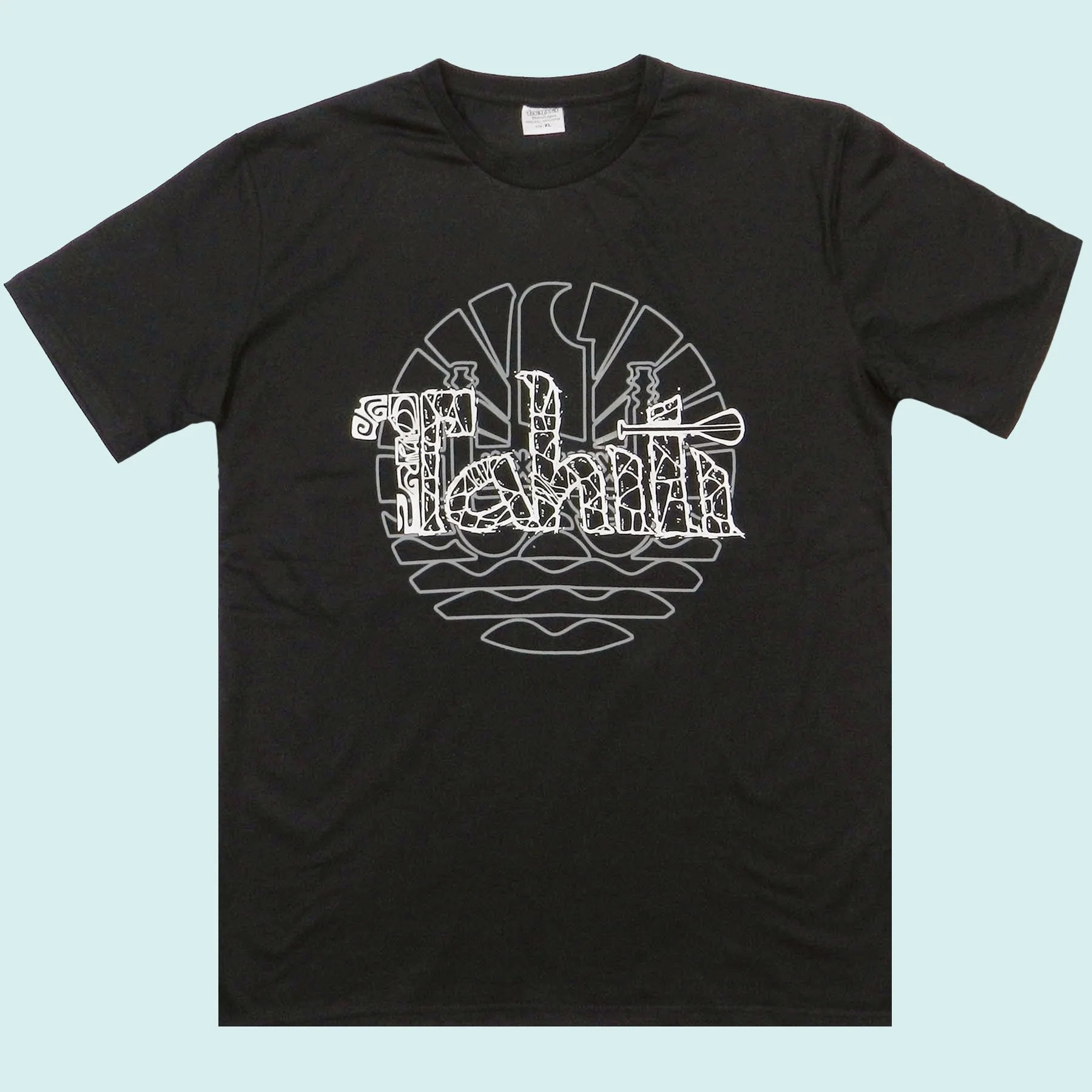 Tee shirt noir Tahiti  || TMC057