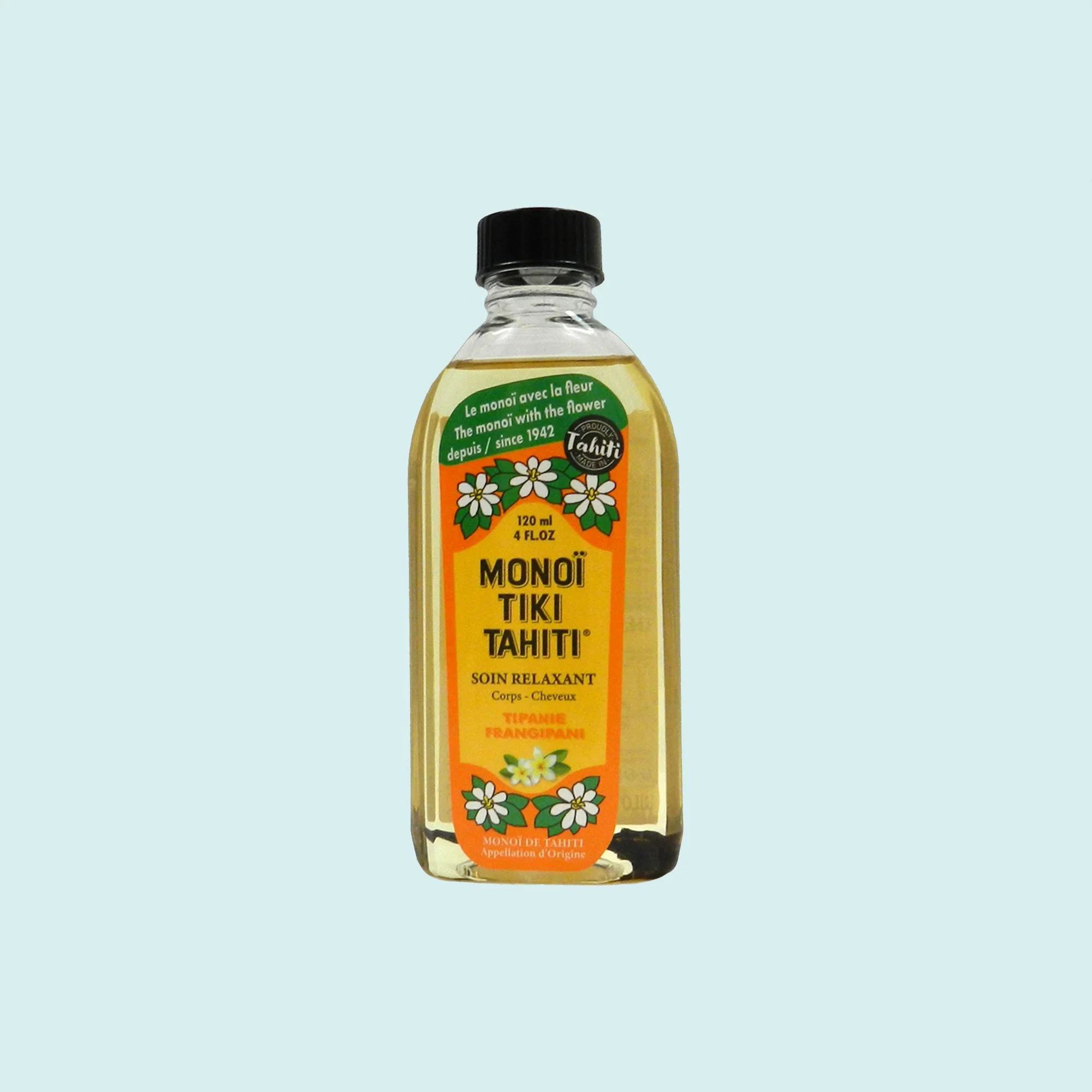 Monoï tipanié naturel 120 ml || MON005