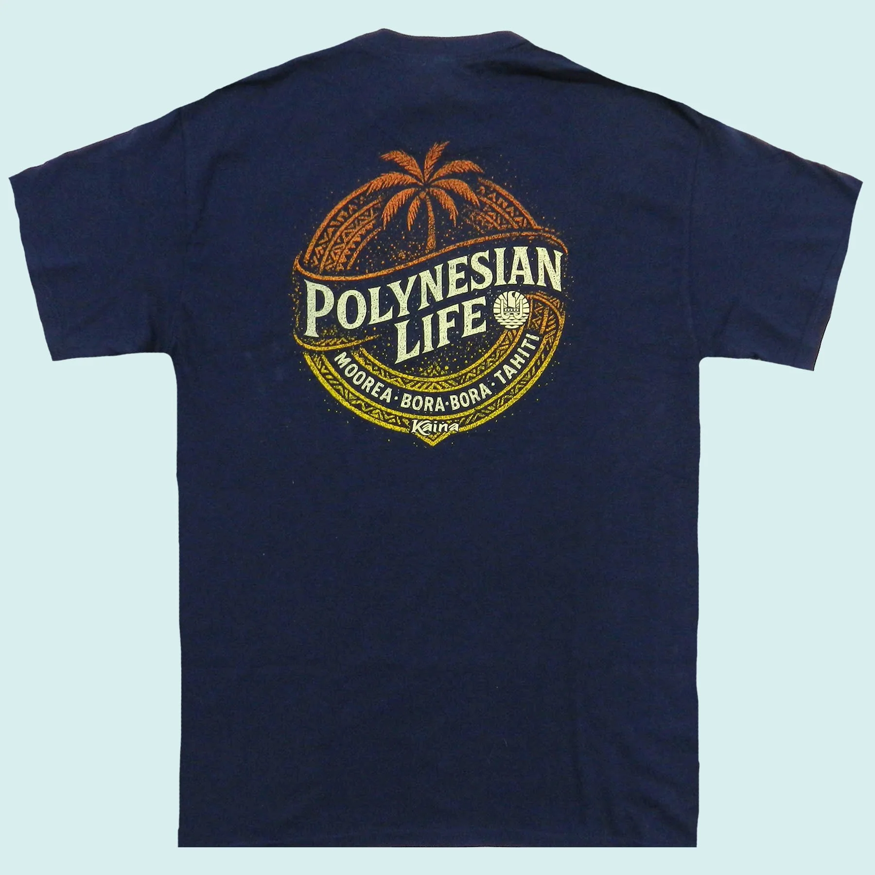 Tee shirt marine cocotier life || TMC074