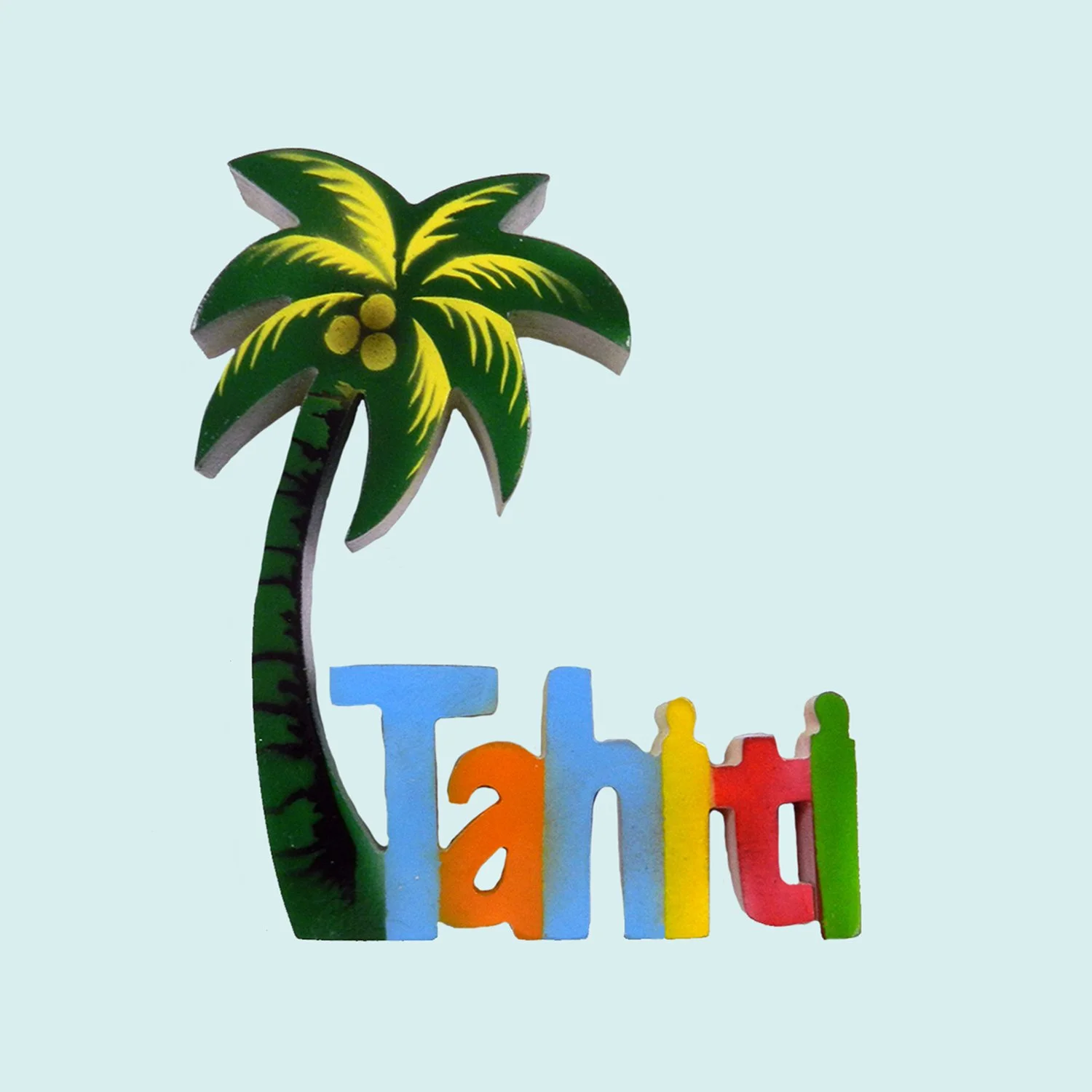 Sculpture en bois Tahiti  || CUD213