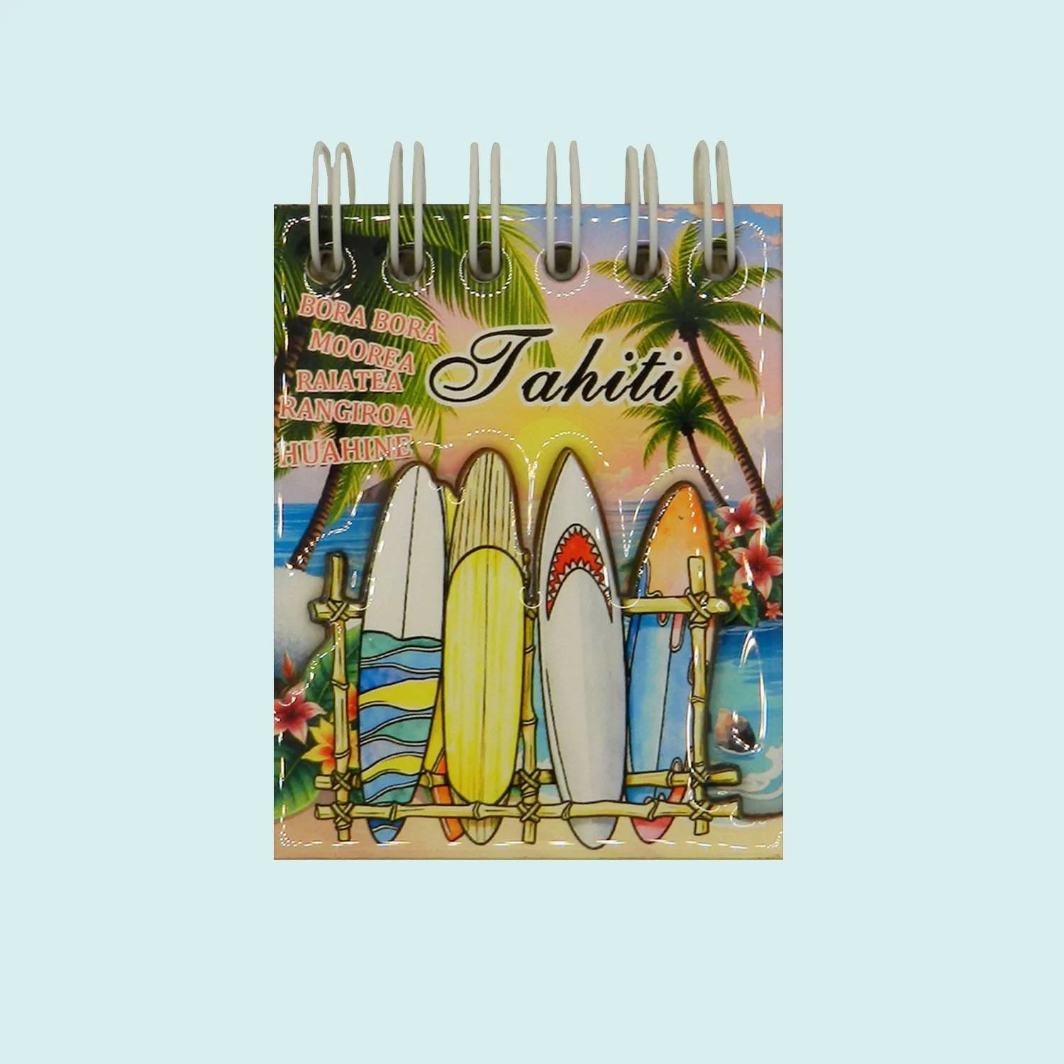 Magnette planches de surf et carnet || CUM076