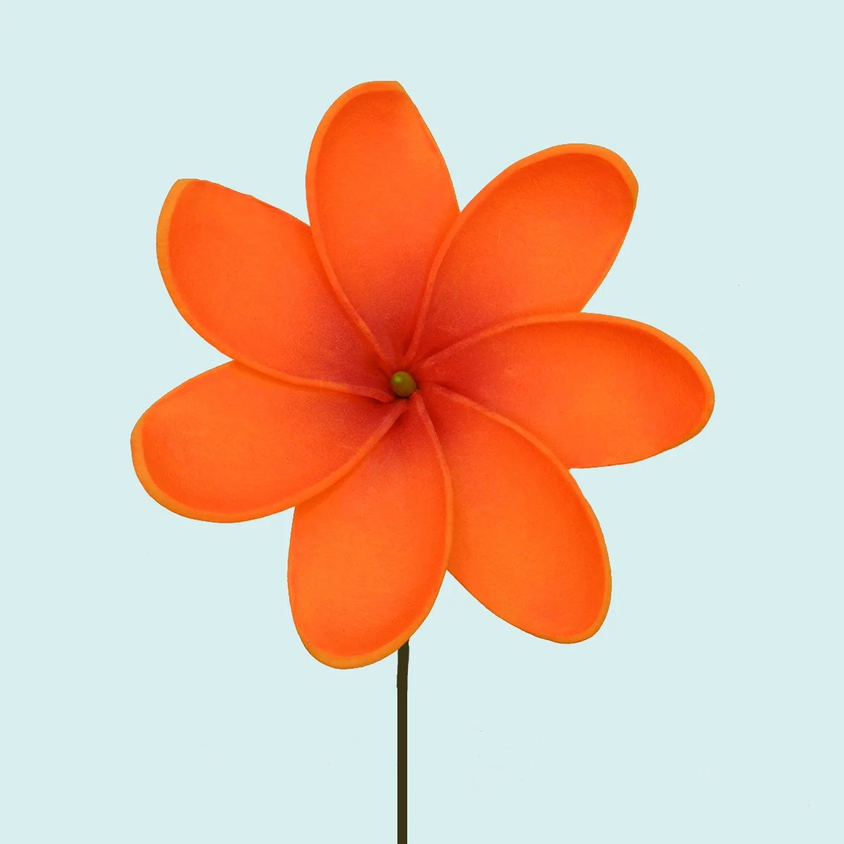 Tiaré orange sur tige flexible || FLE007