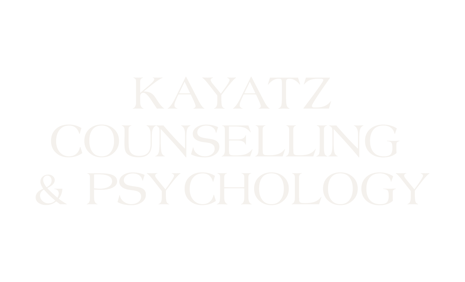 Kayatz counselling &amp; psychology