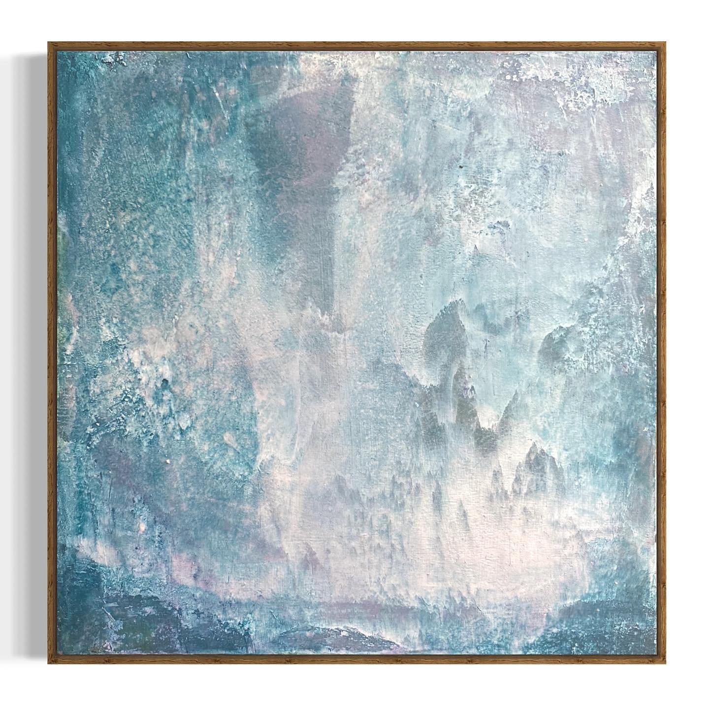 Fresh off the easel, my new painting &lsquo;A love letter to the sea&rsquo; is a celebration of the waves in all weathers: whether staring at, or splashing about in them, they&rsquo;re just magical, aren&rsquo;t they?! 

#seapainting #abstractseascap