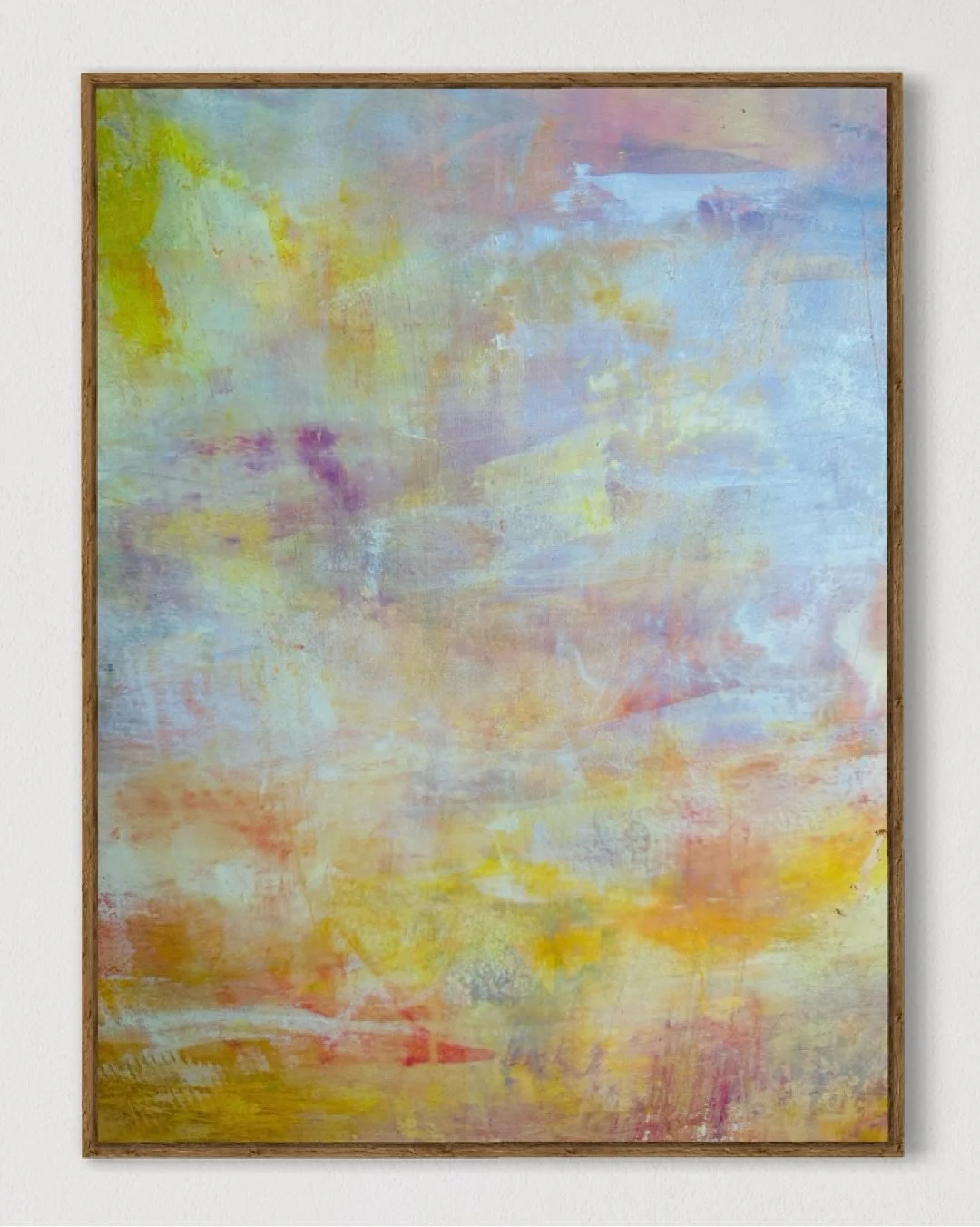 &lsquo;Sun dance&rsquo; ☀️ 

This piece expresses how it feels to me to be completely in the moment - all movement, light, and laughter. Swipe to see the inspiration: pure, unfiltered joy. 

#seadogs #wavejumping #sunsetsandseaswims #abstractjoy #sun