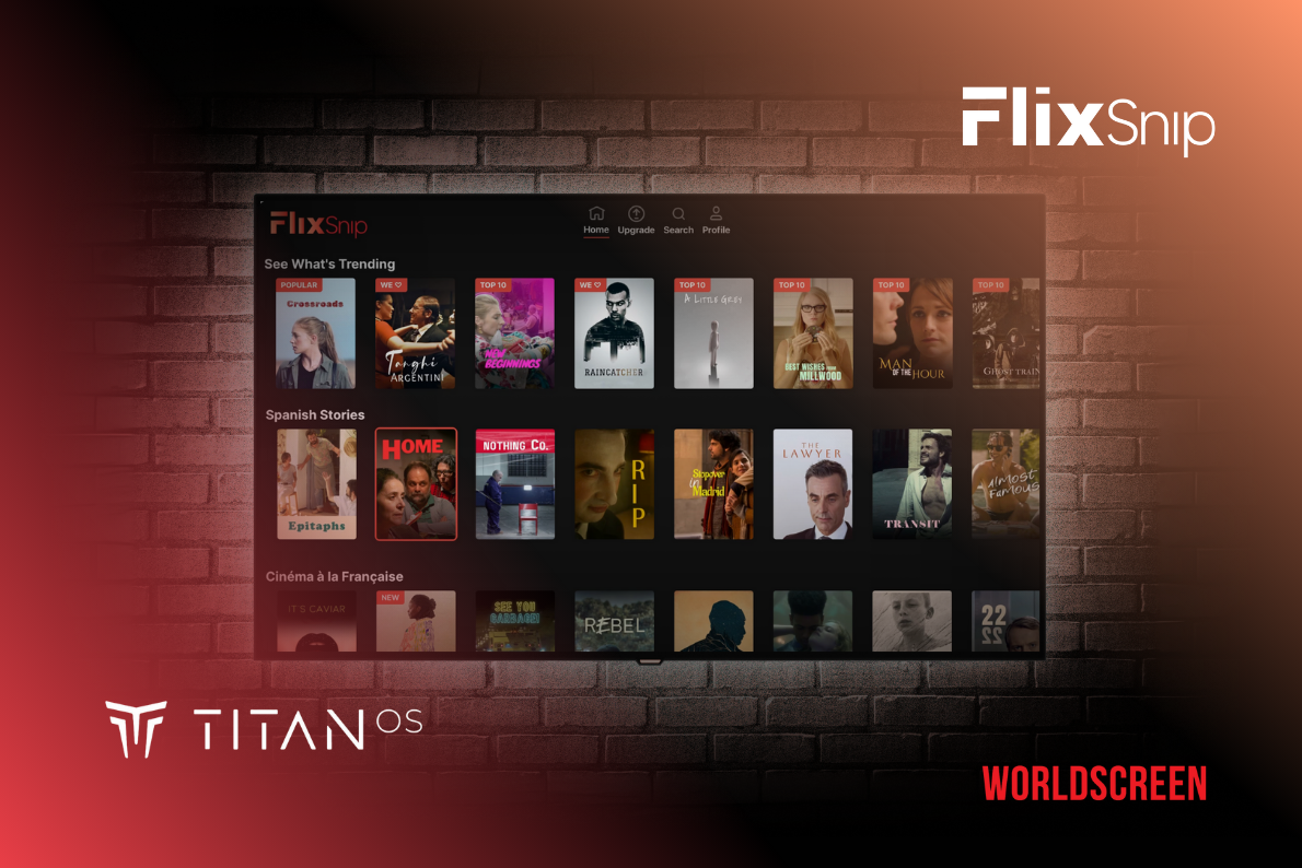 FlixSnip and Titan OS sign a deal.