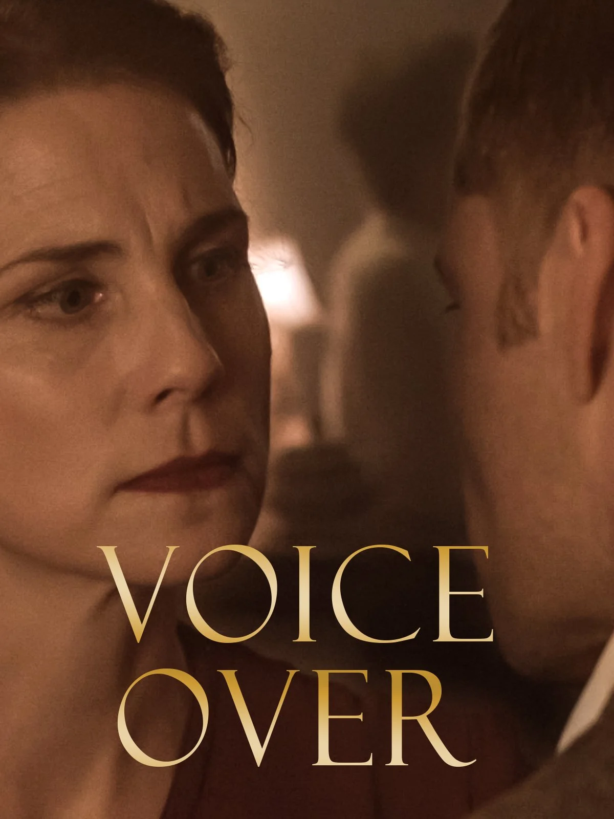 Poster for the short film "Voice Over" available to watch for free on the FlixSnip app.
