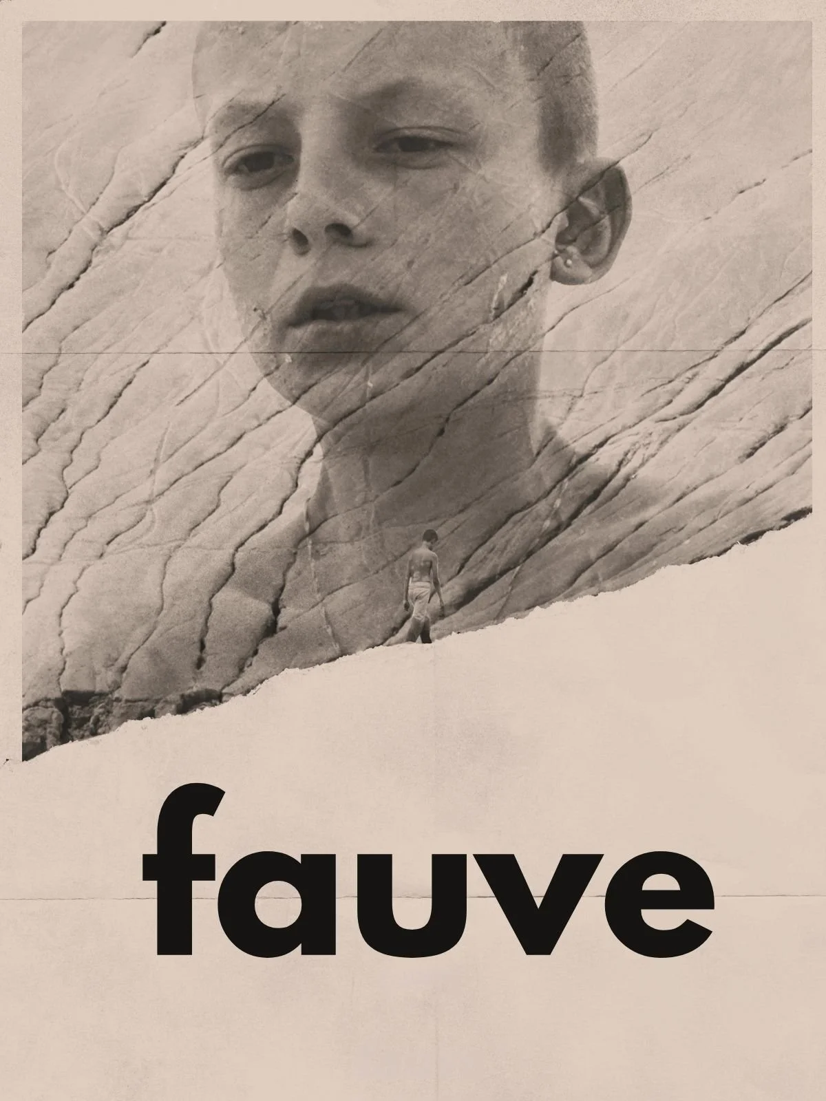 Poster for the Oscar-nominated short film "Fauve" available to watch for free on the FlixSnip app.