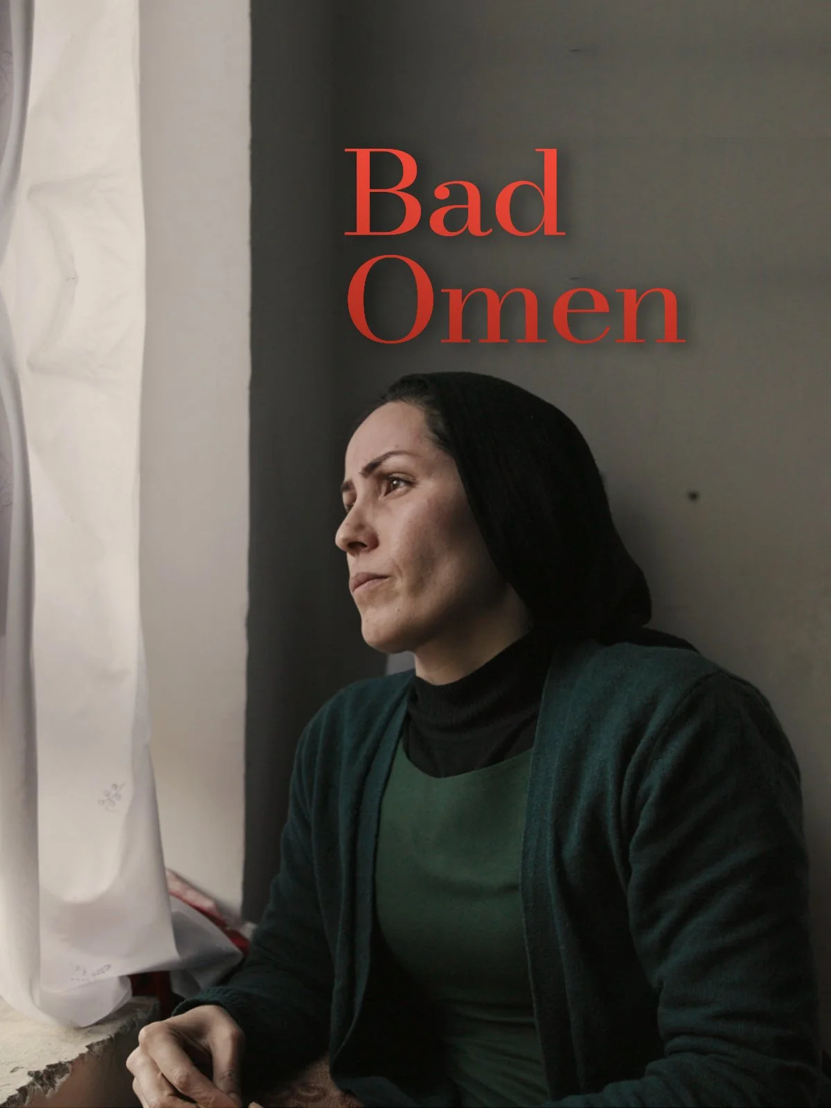Poster for the short film "Bad Omen" available to watch for free on the FlixSnip app.