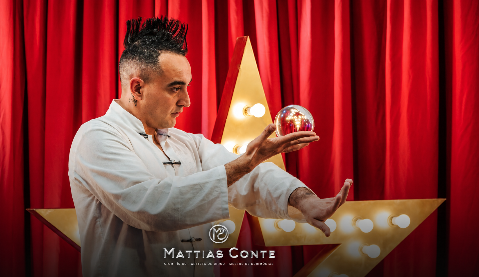 Mattias Conte | Artista de Circo &amp; Mestre de Cerimónias