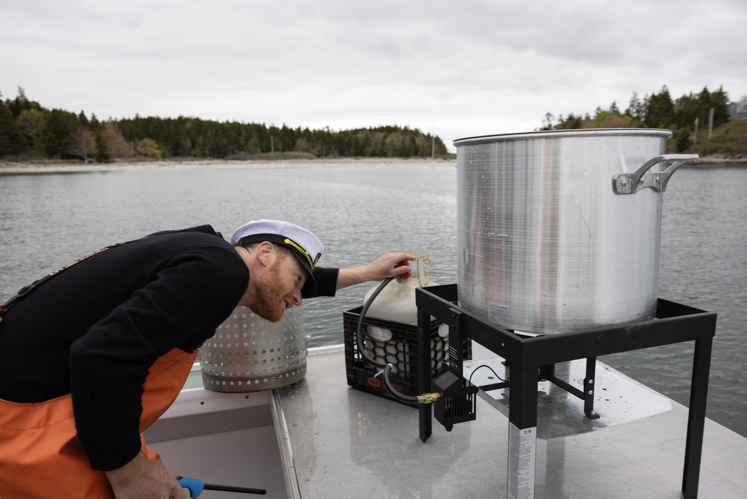 private wedding on maine charter lobsterboat