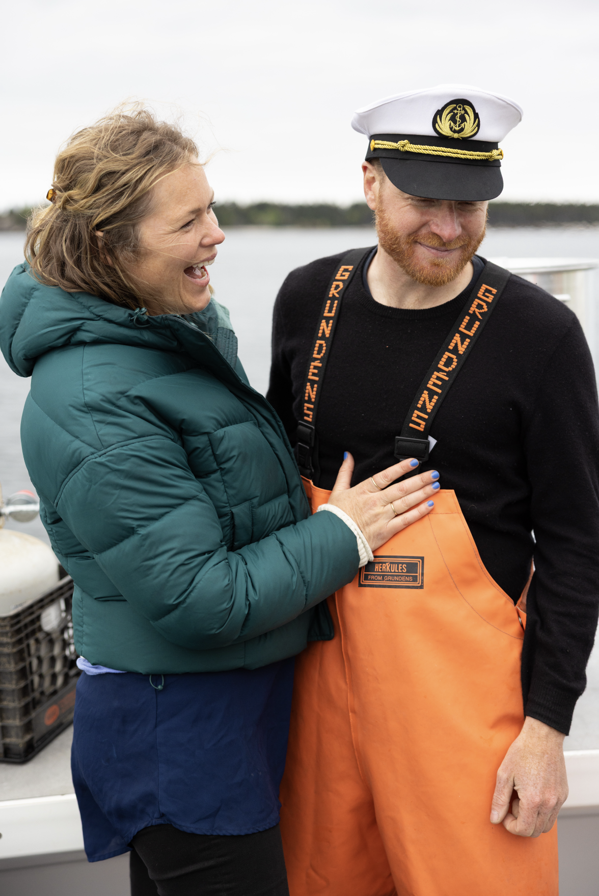 maine coast elopement charter crew