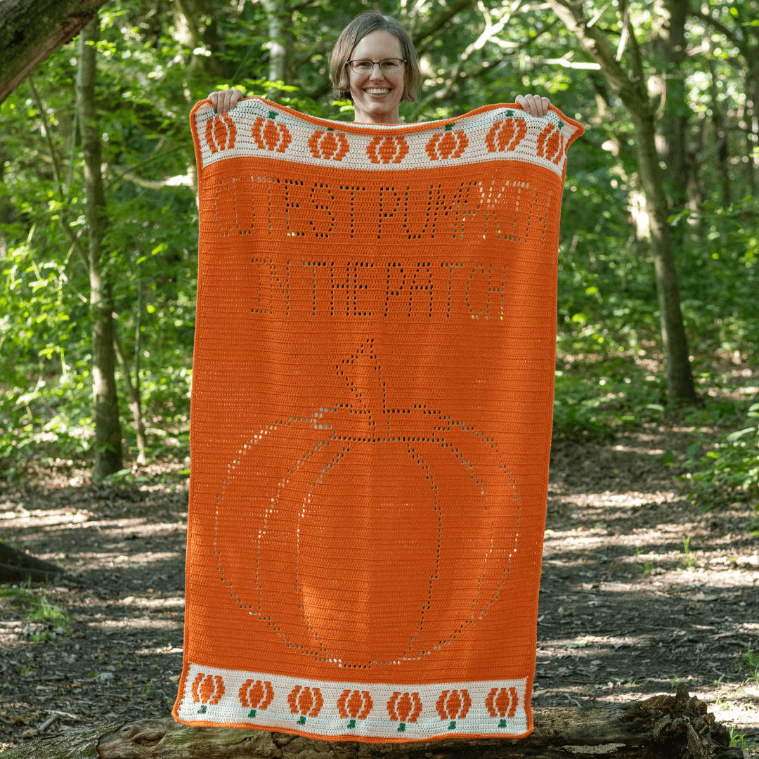 citrouille pumpkin baby blanket crochet pattern square tiny.png
